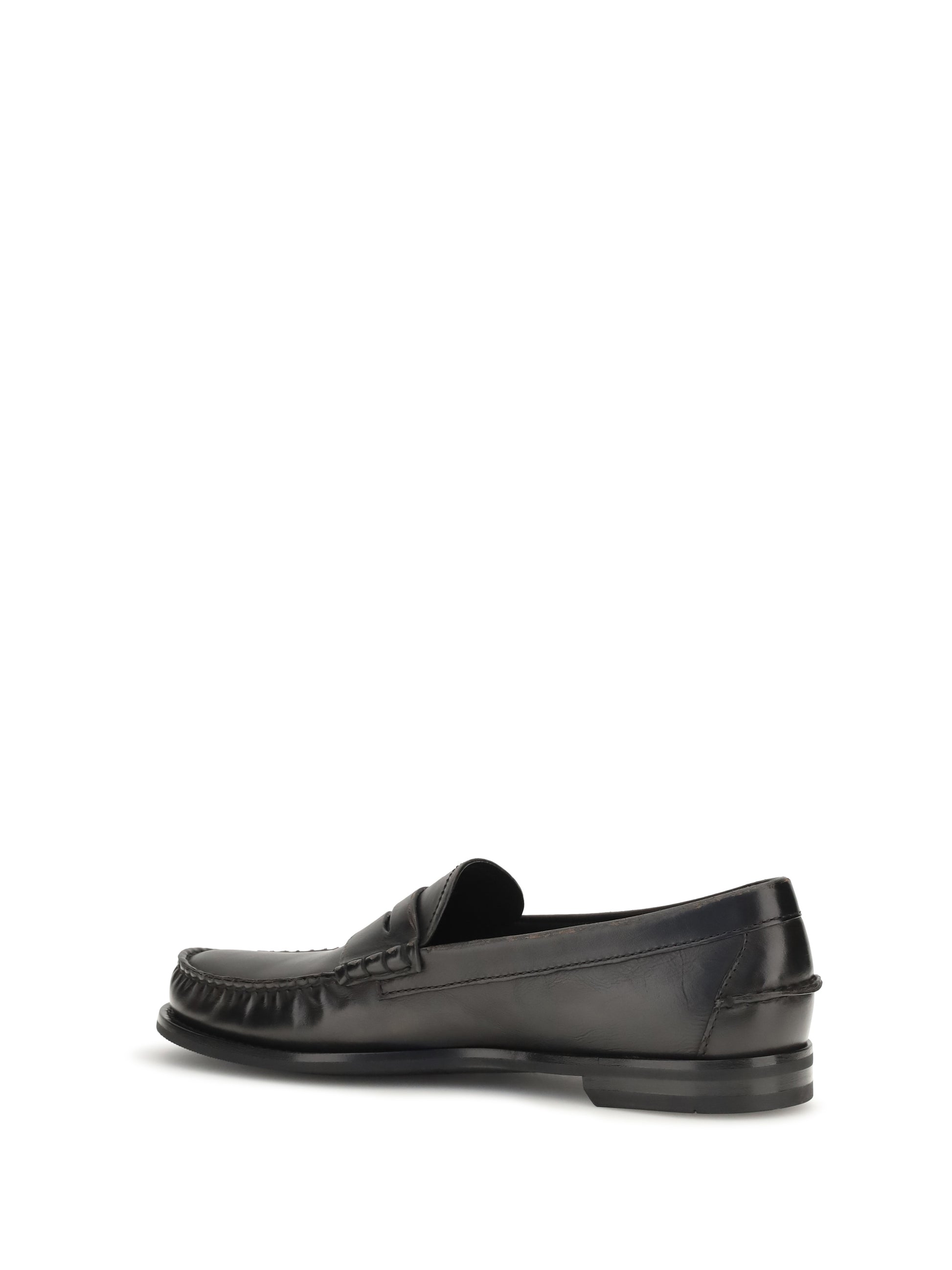 Prada Men Vintage Leather Loafers PRADA