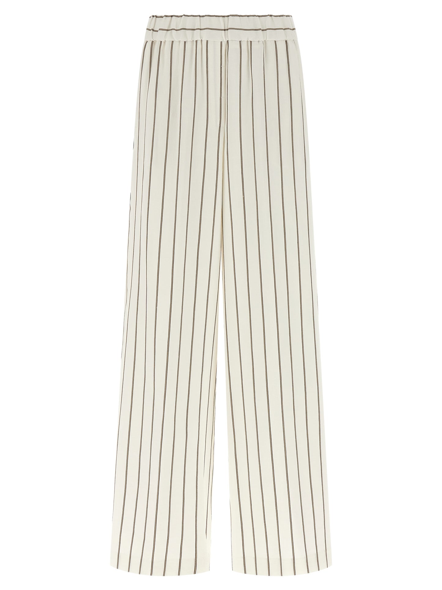 Peserico Women Pinstriped Twill Pants PESERICO