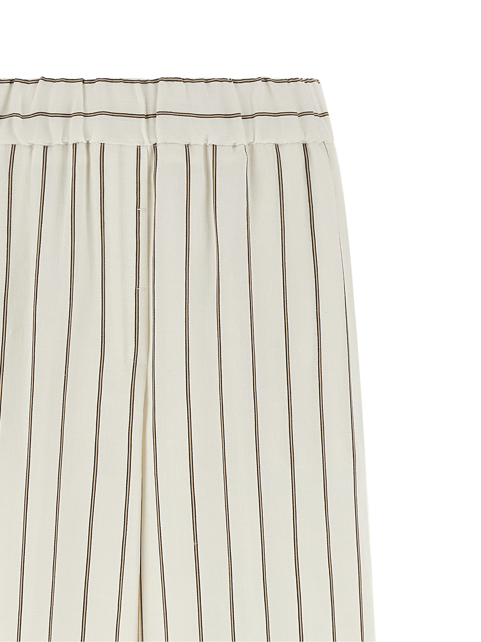 Peserico Women Pinstriped Twill Pants PESERICO