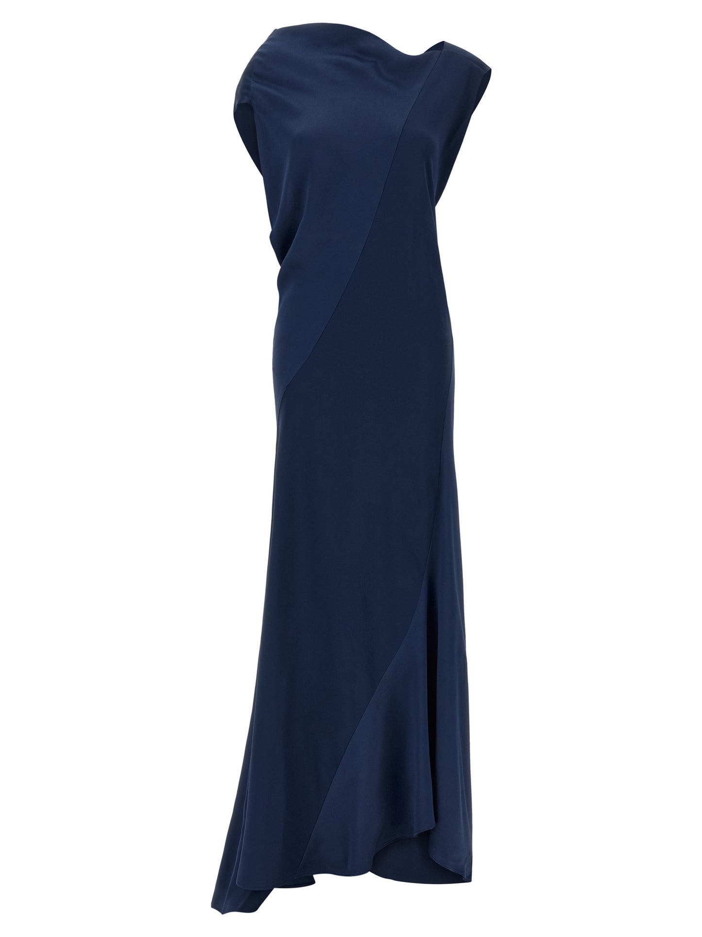 Alberta Ferretti Women Draped Asymmetrical Dress ALBERTA FERRETTI