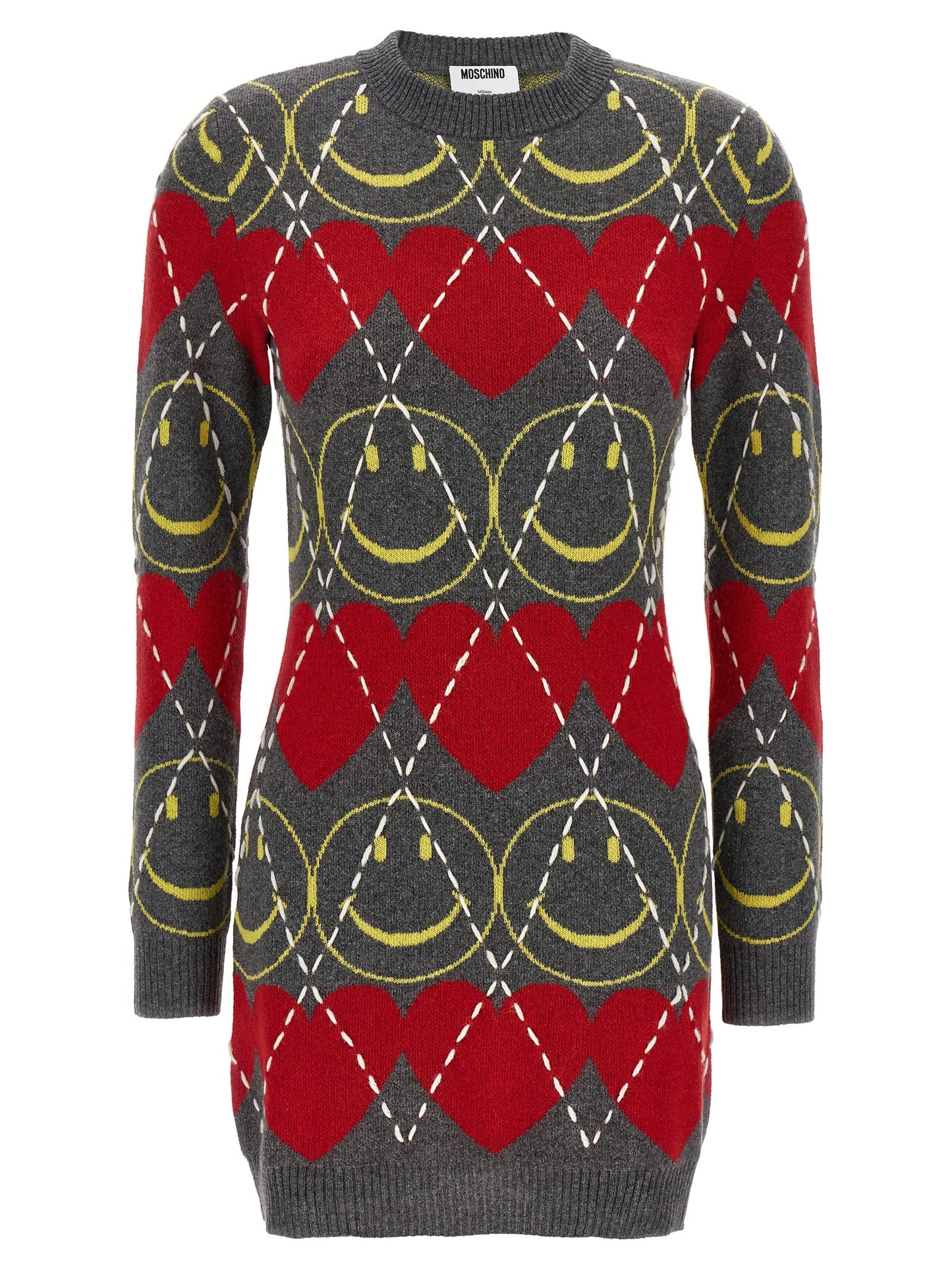 Moschino Women 'Smiley®' Wool Dress MOSCHINO