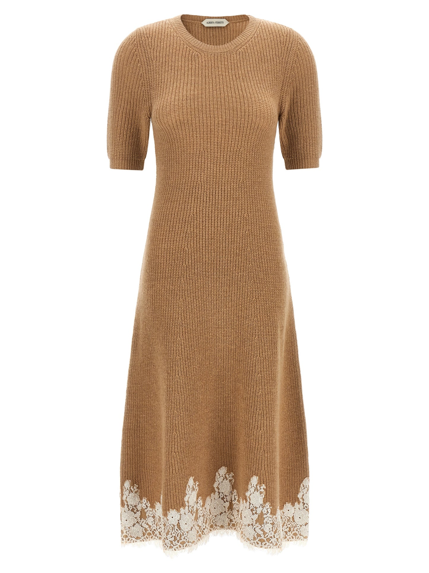 Alberta Ferretti Women Lace Hem Dress ALBERTA FERRETTI
