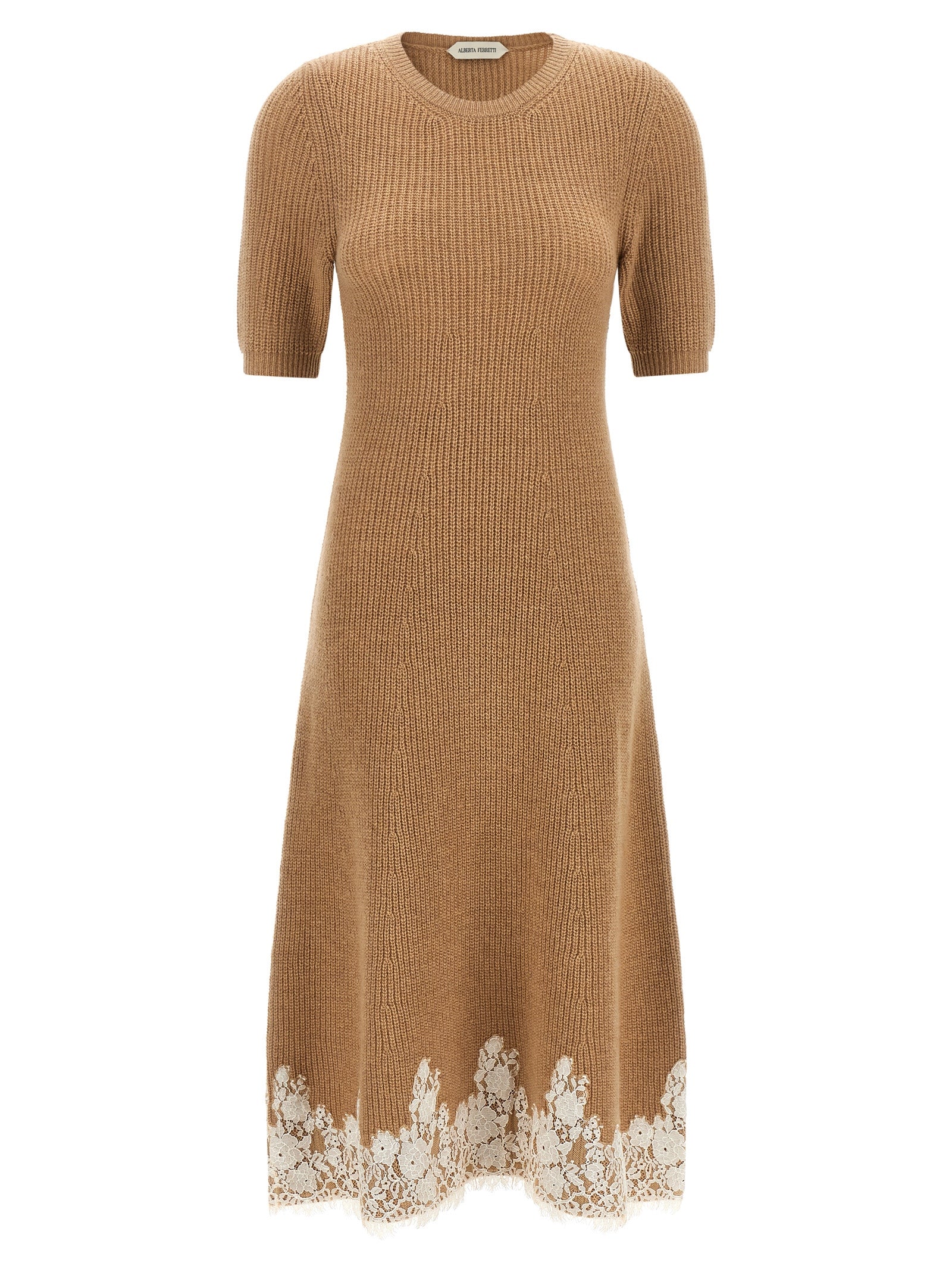Alberta Ferretti Women Lace Hem Dress ALBERTA FERRETTI