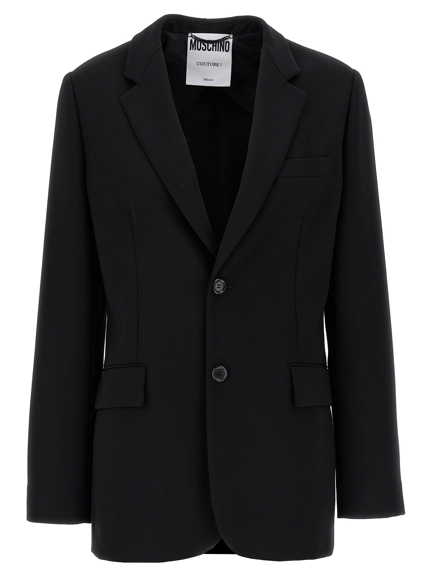 Moschino Women Single-Breasted Martingale Blazer MOSCHINO