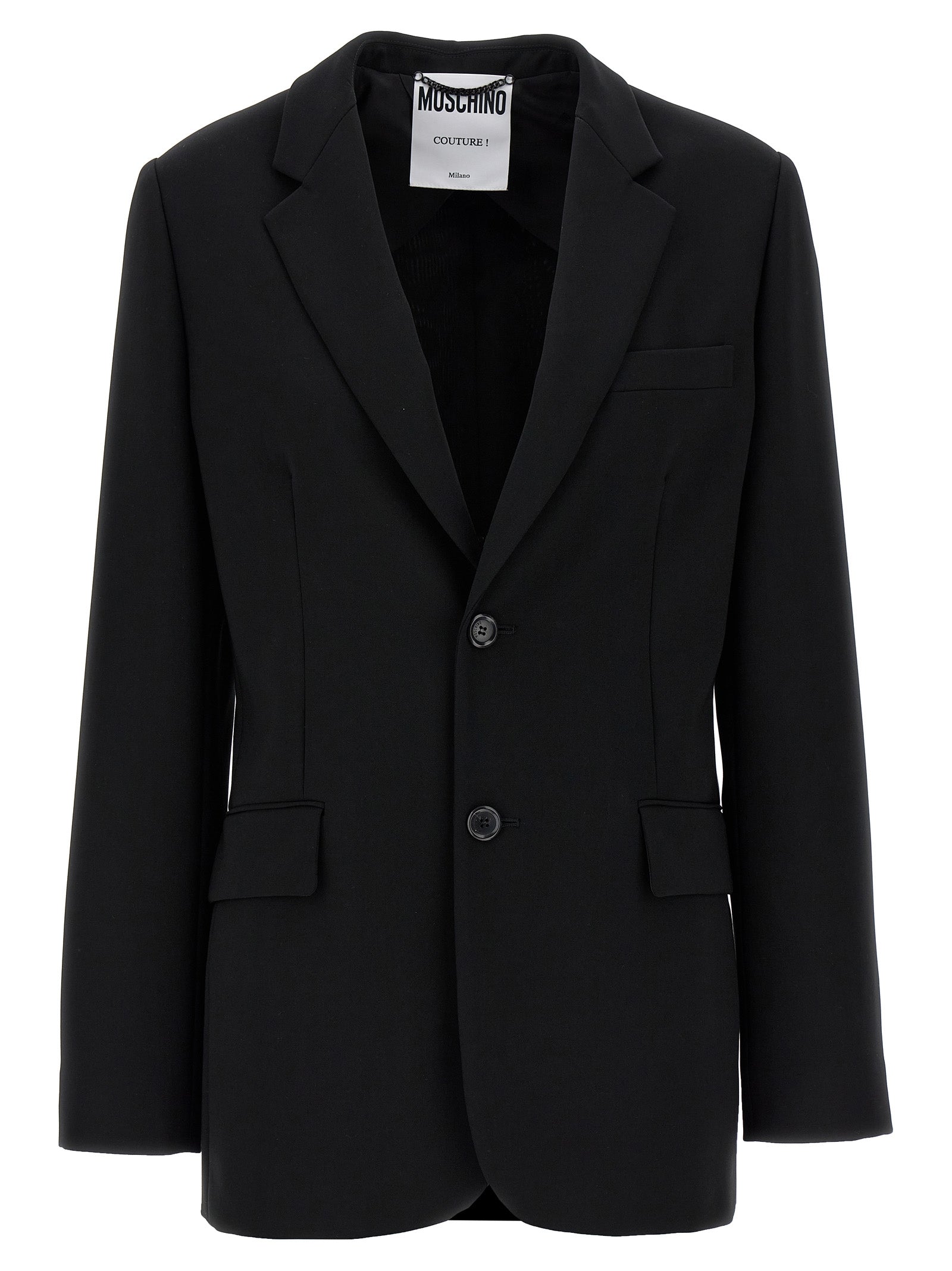 Moschino Women Single-Breasted Martingale Blazer MOSCHINO