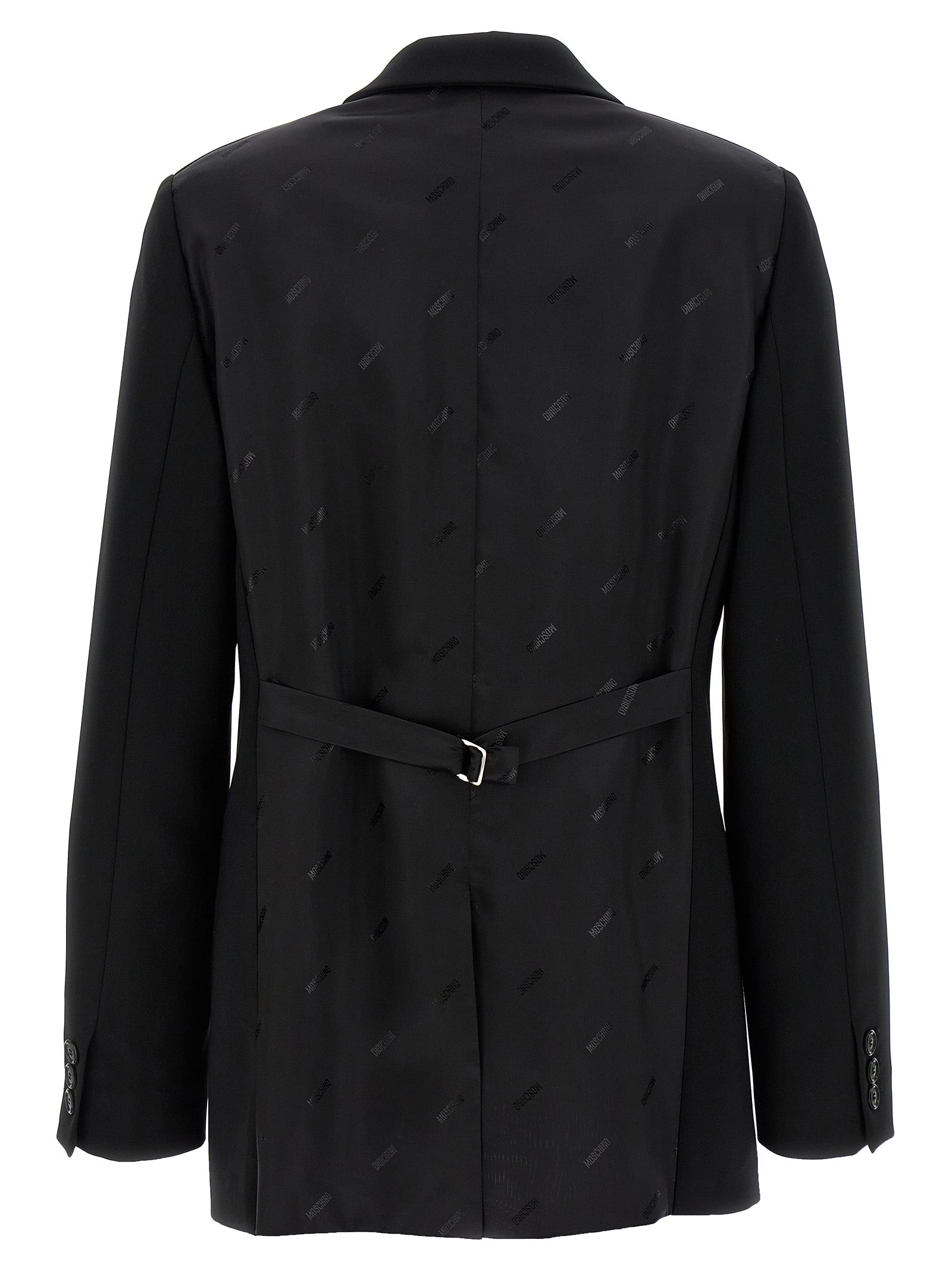 Moschino Women Single-Breasted Martingale Blazer MOSCHINO