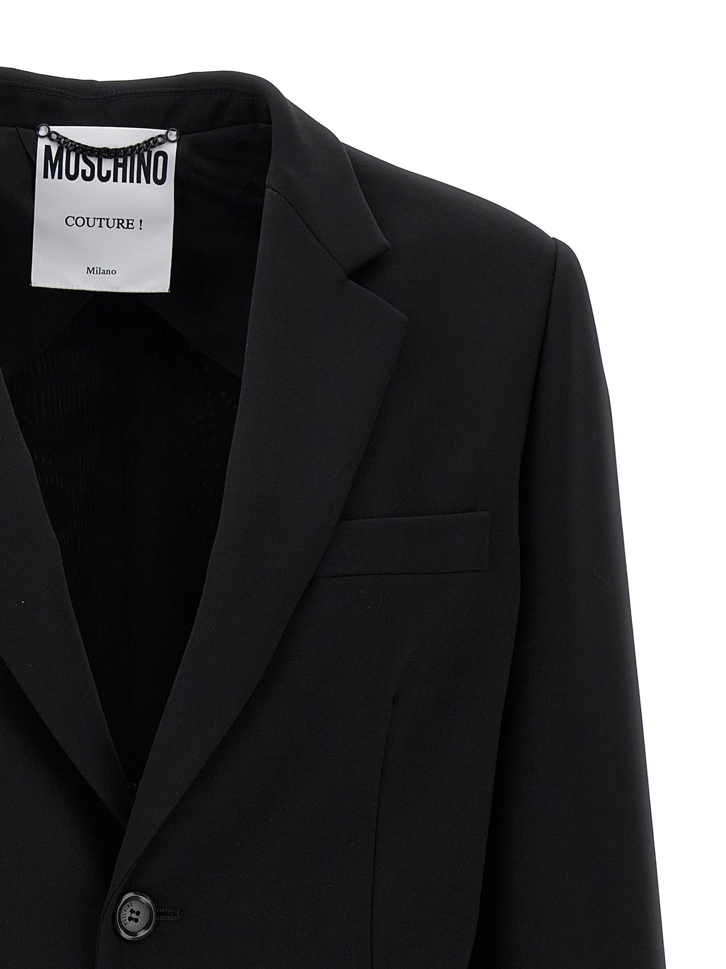 Moschino Women Single-Breasted Martingale Blazer MOSCHINO