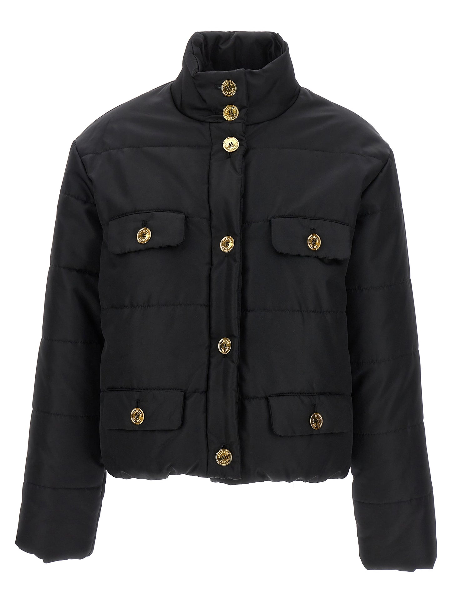 Moschino Women Logo Button Down Jacket MOSCHINO