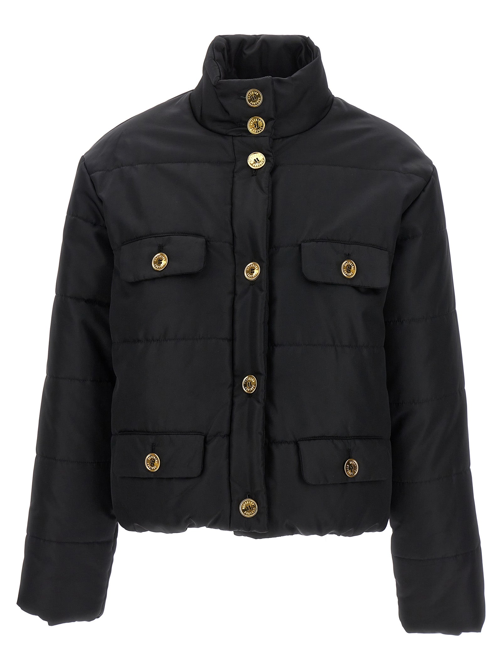 Moschino Women Logo Button Down Jacket MOSCHINO