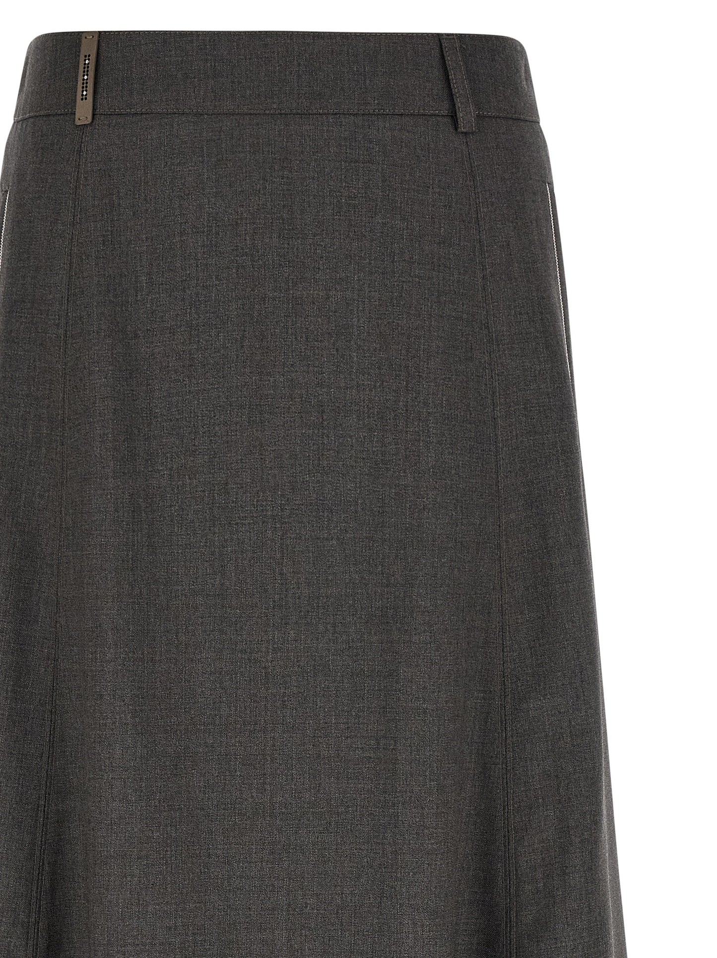 Peserico Women Flared Skirt With Loops PESERICO