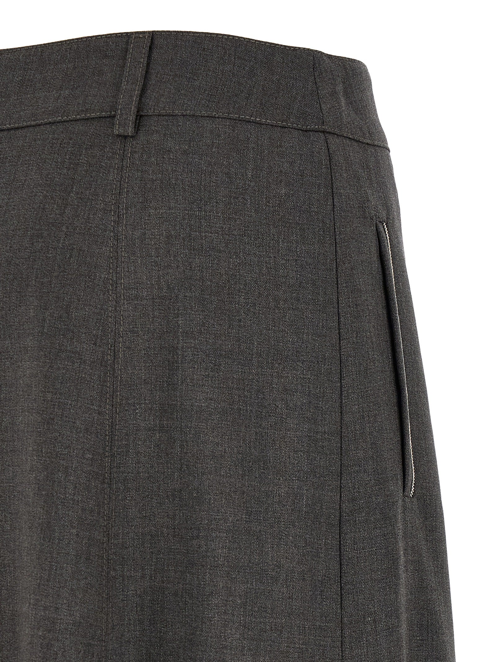 Peserico Women Flared Skirt With Loops PESERICO