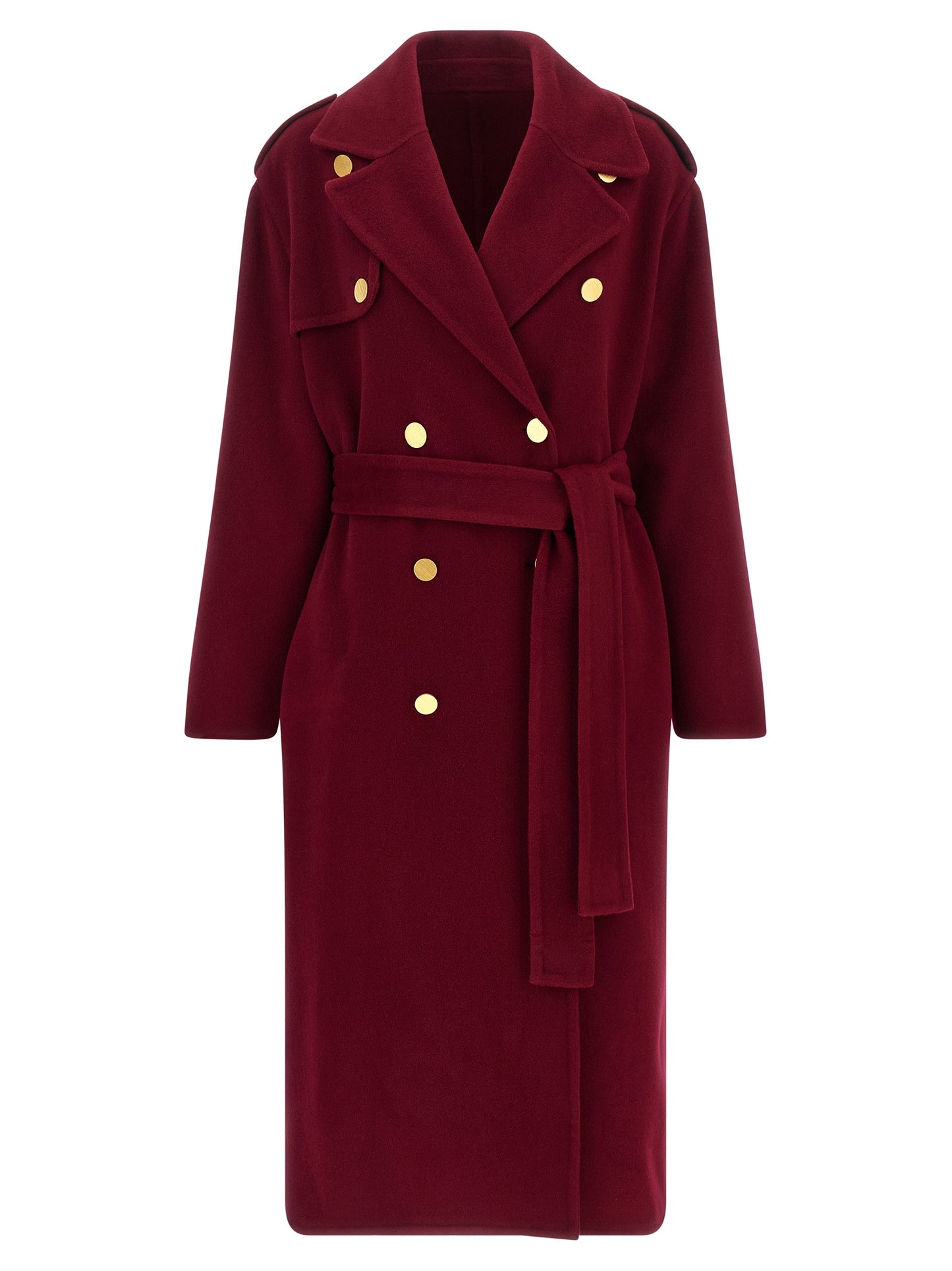 Alberta Ferretti Women Long Wool Coat ALBERTA FERRETTI