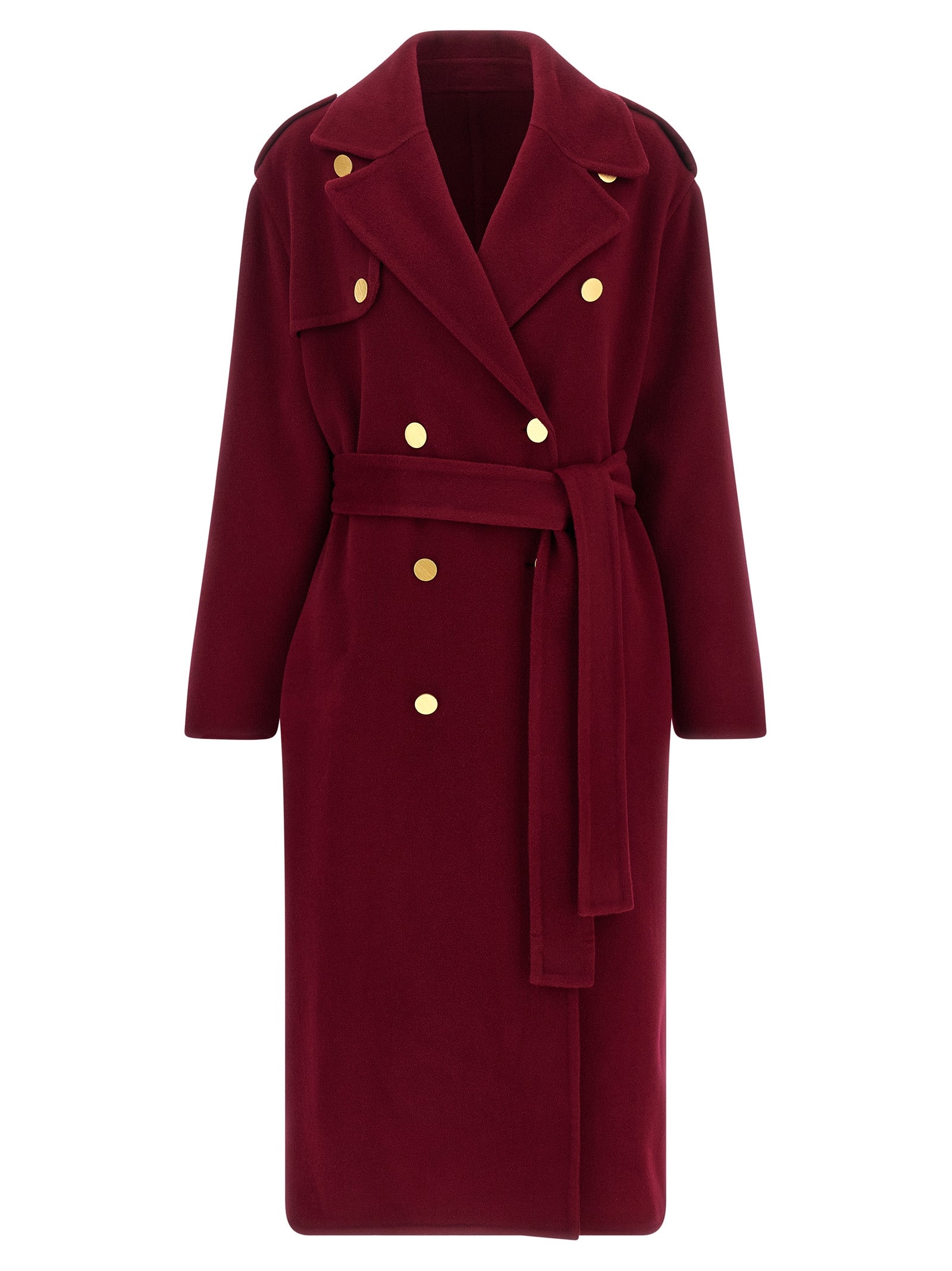 Alberta Ferretti Women Long Wool Coat ALBERTA FERRETTI