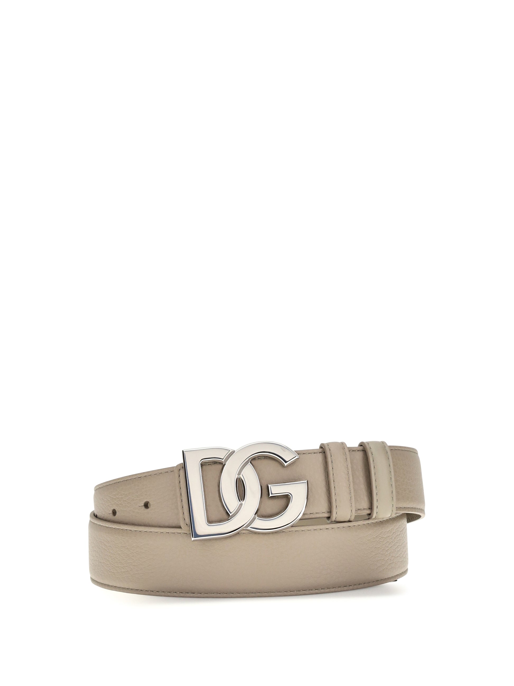 Dolce & Gabbana Men Calfskin Leather Belt DOLCE & GABBANA