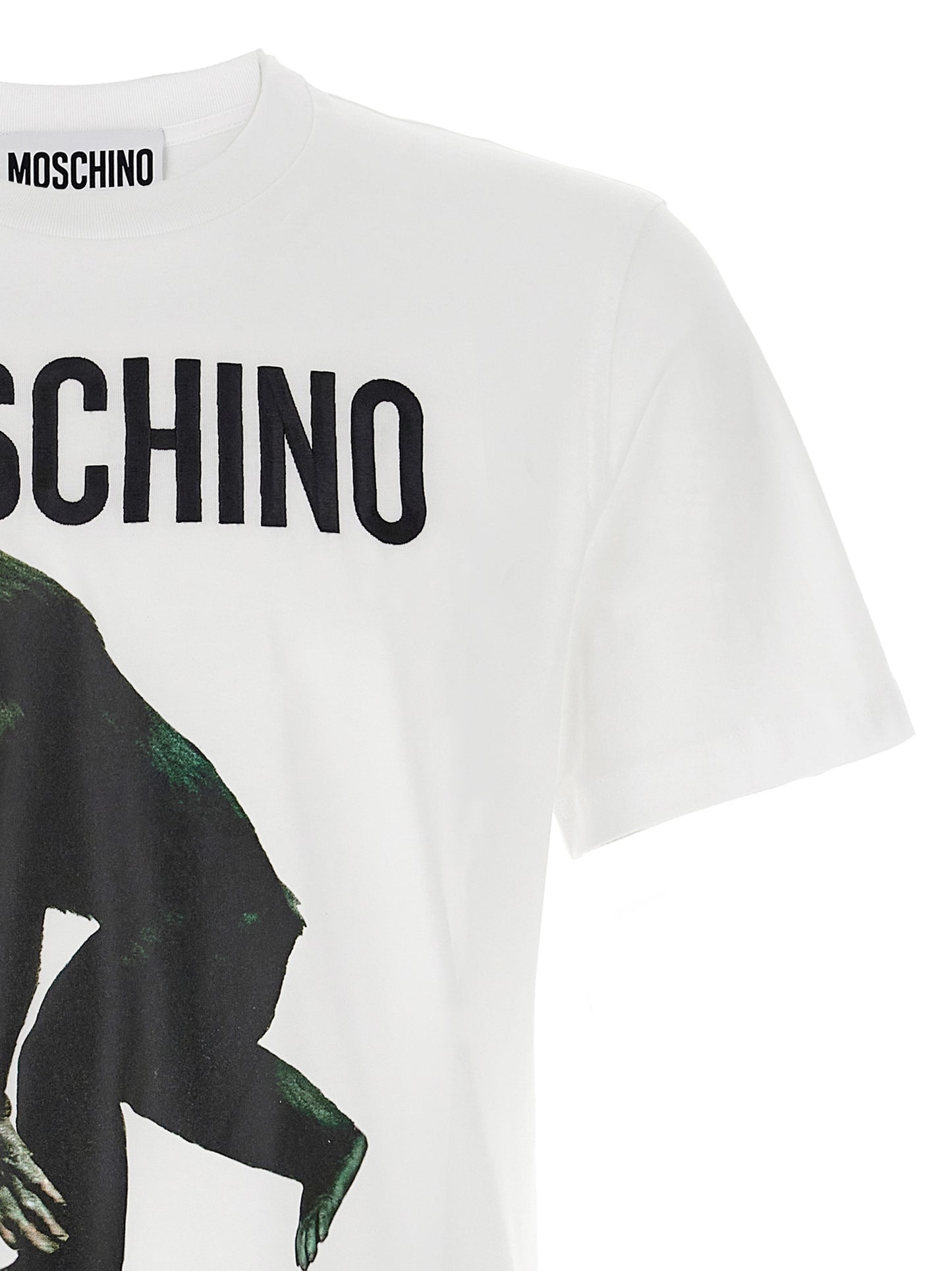 Moschino Men Logo Embroidery T-Shirt MOSCHINO