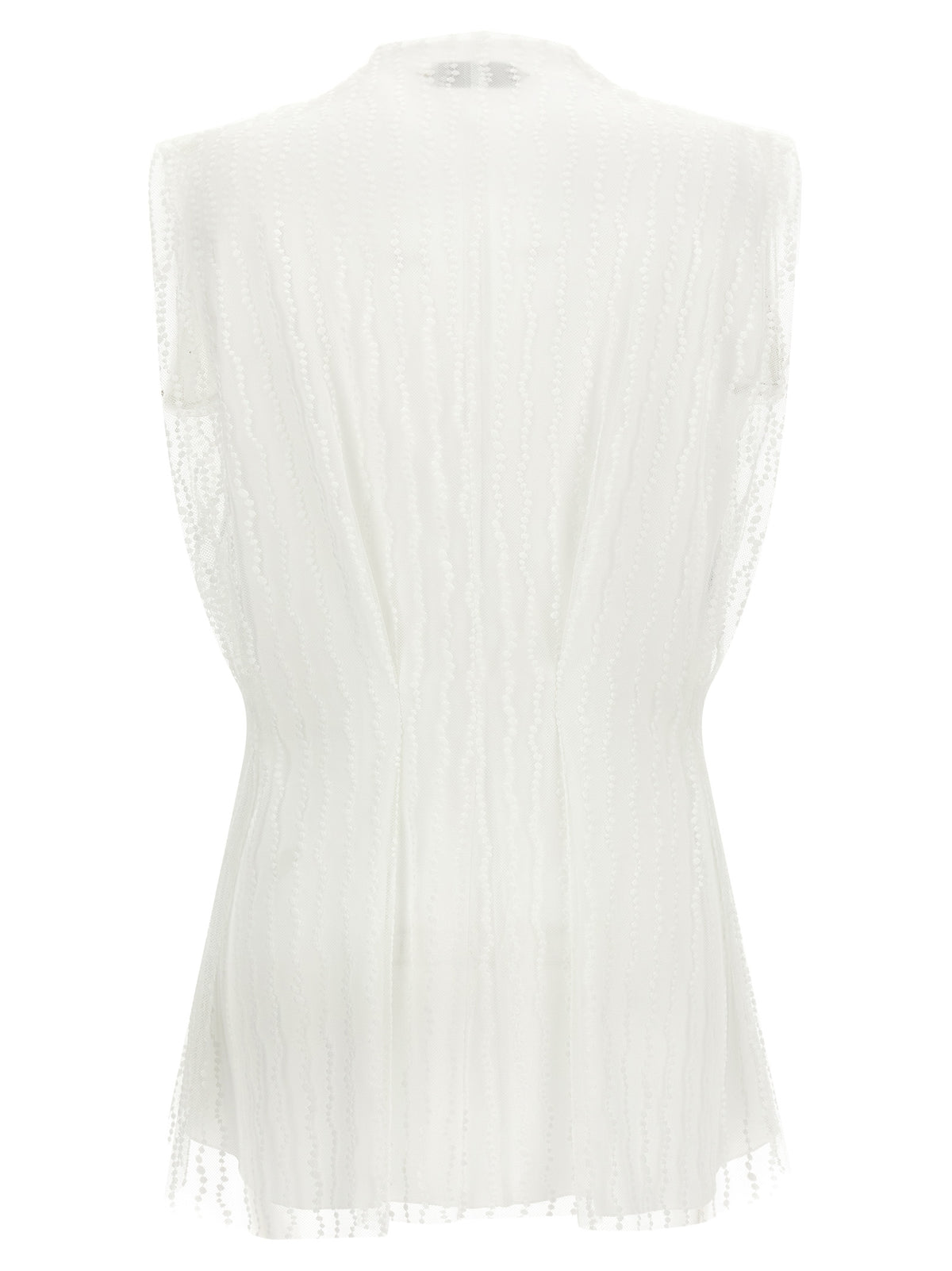 Alberta Ferretti Women Asymmetrical Tulle Top ALBERTA FERRETTI