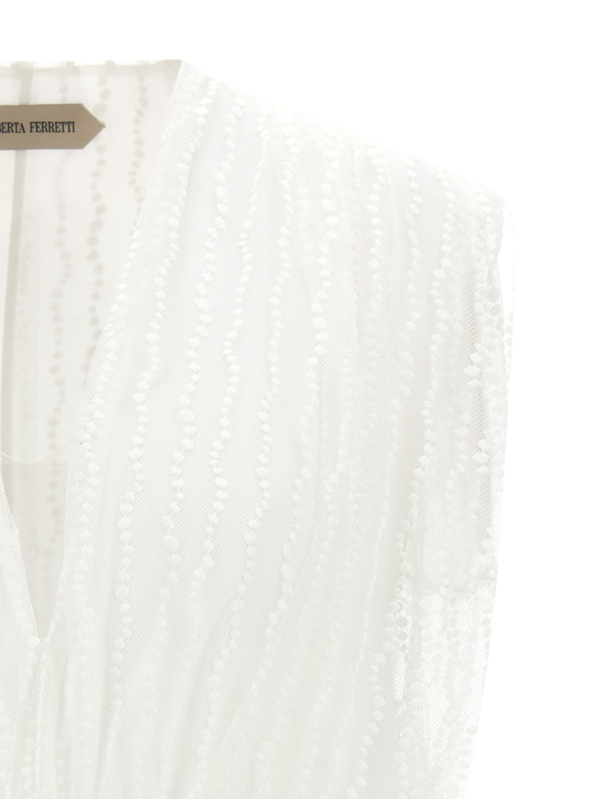 Alberta Ferretti Women Asymmetrical Tulle Top ALBERTA FERRETTI