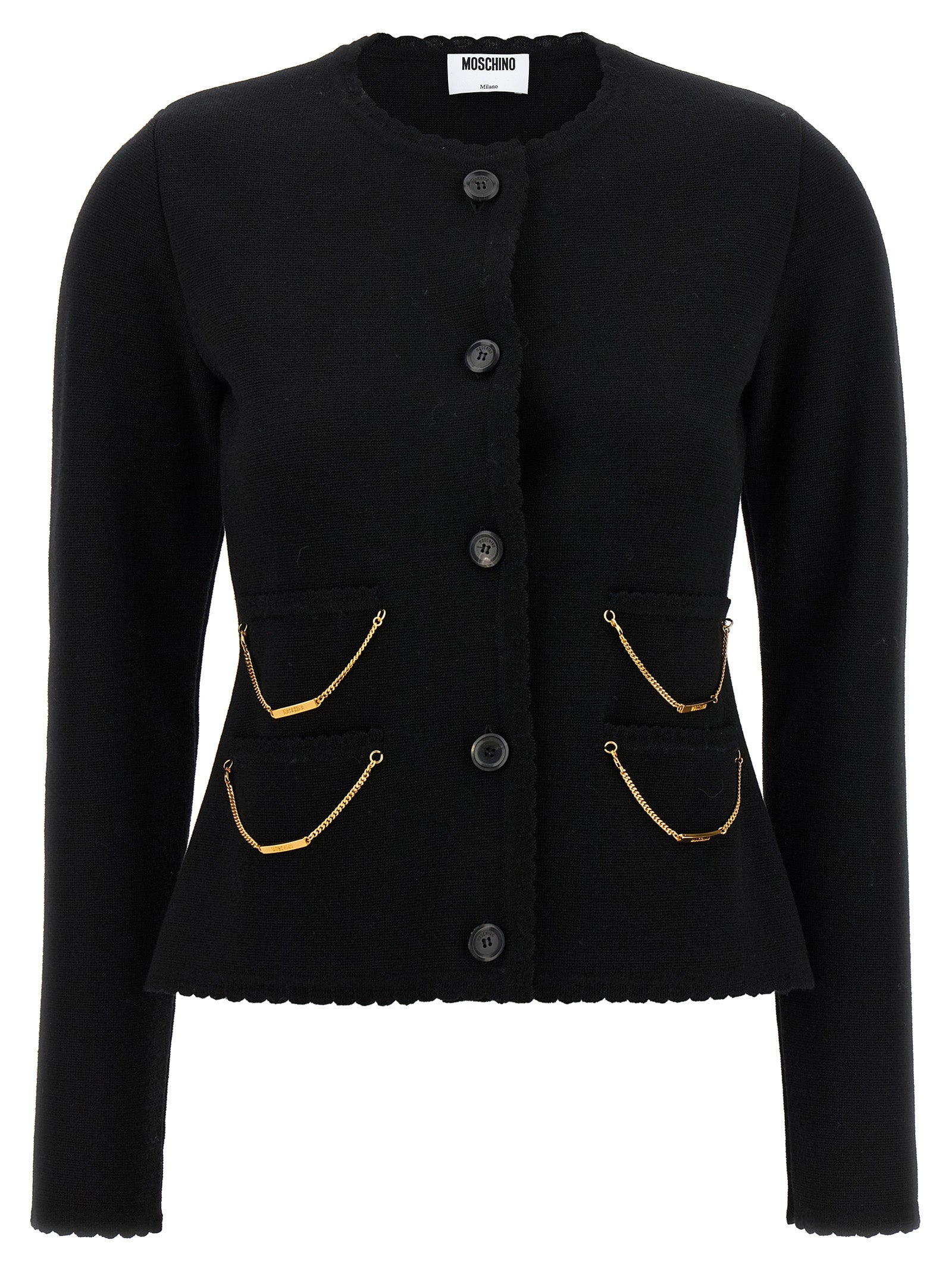 Moschino Women Chain Cardigan MOSCHINO