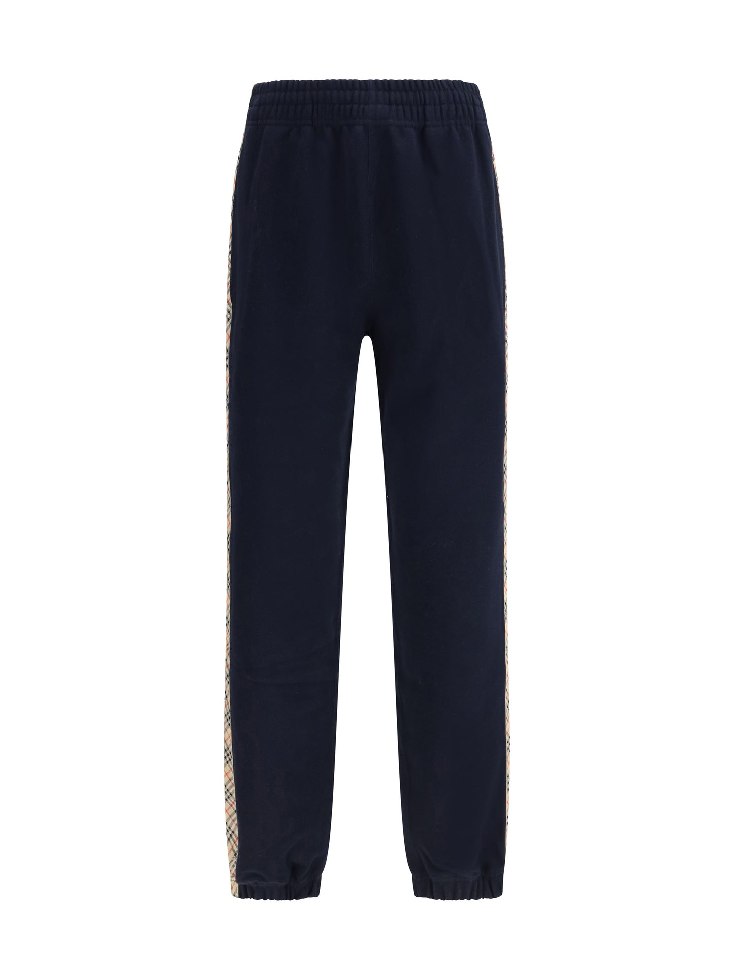 Burberry Men Jogging Pants Feature Signature Burberry Check Tape Along The Sides BURBERRY