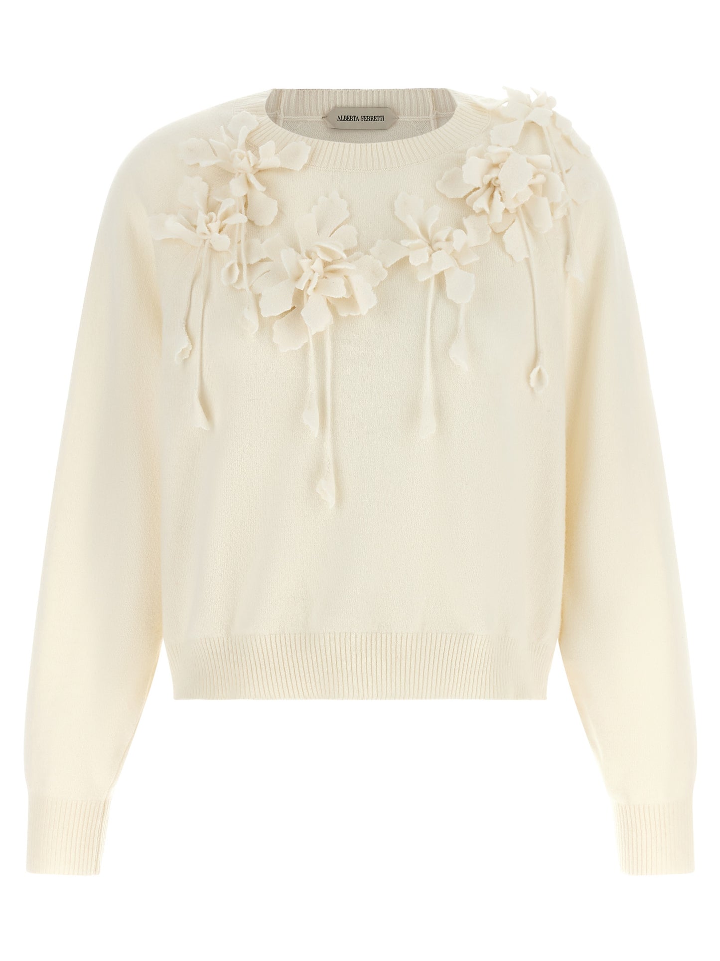 Alberta Ferretti Women Embroidered Flower Sweater ALBERTA FERRETTI