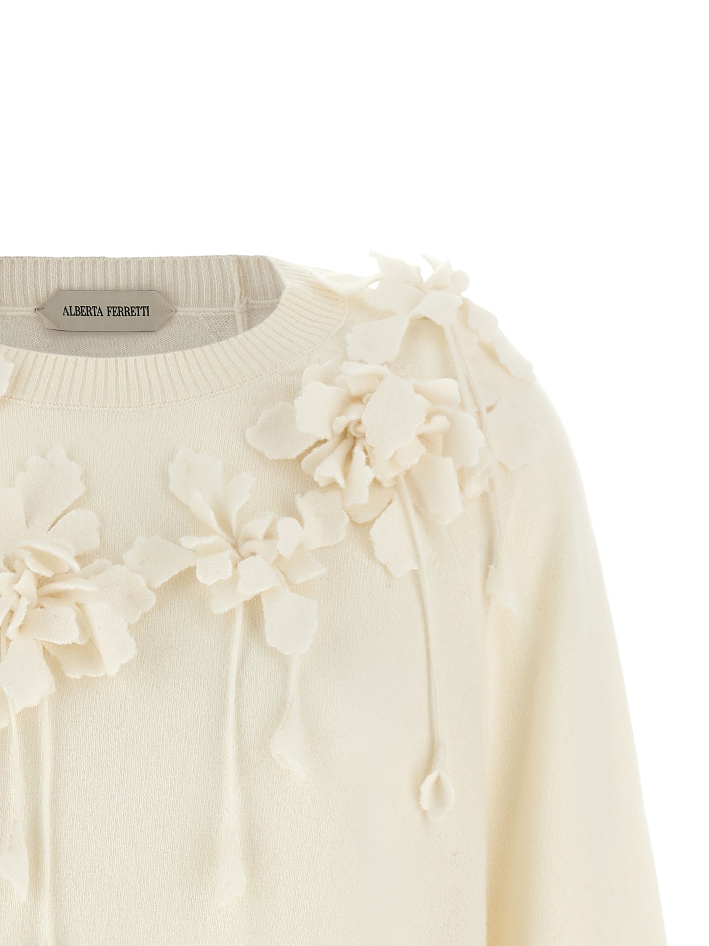 Alberta Ferretti Women Embroidered Flower Sweater ALBERTA FERRETTI