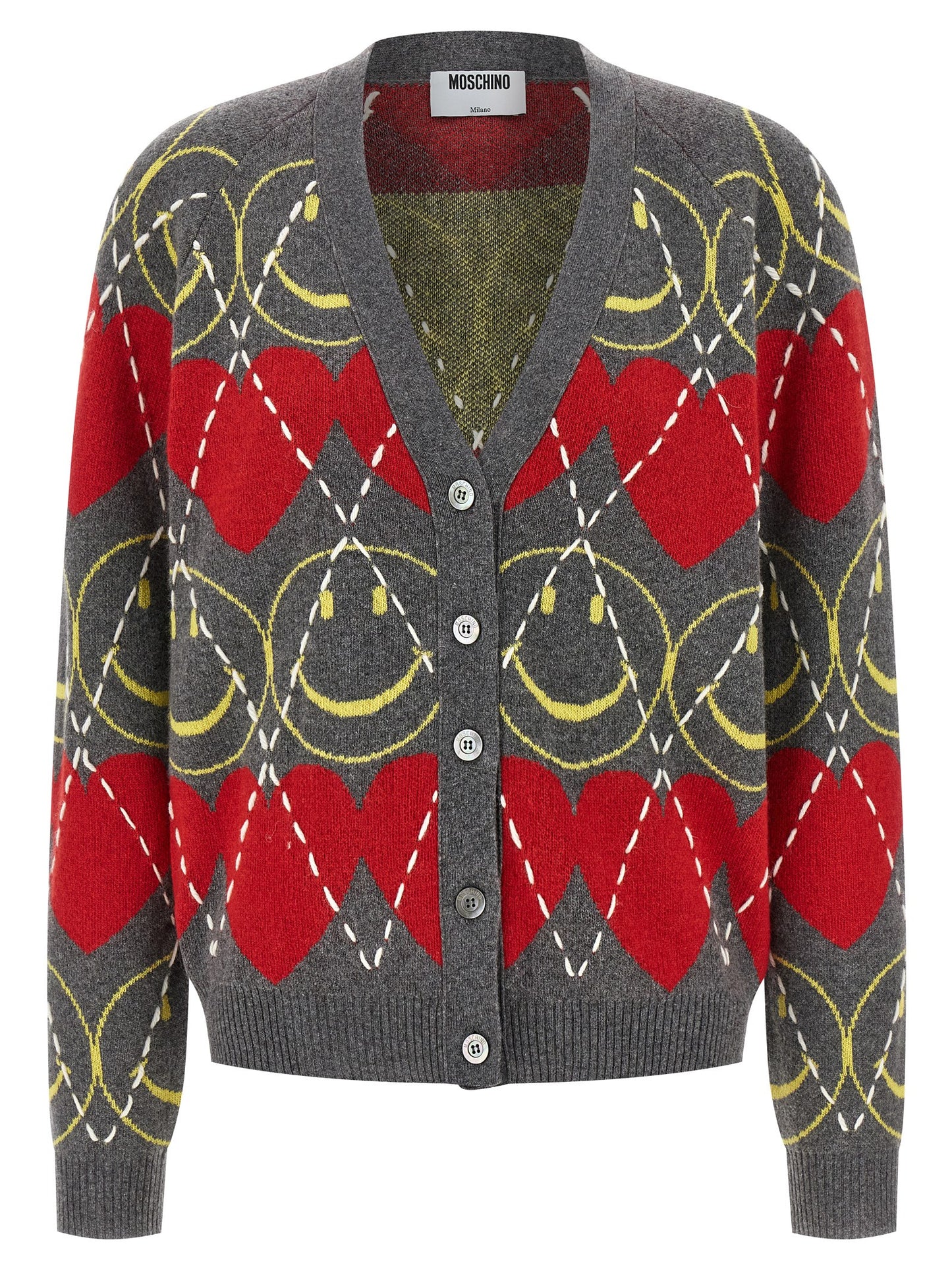 Moschino Women 'Smiley®' Cardigan MOSCHINO