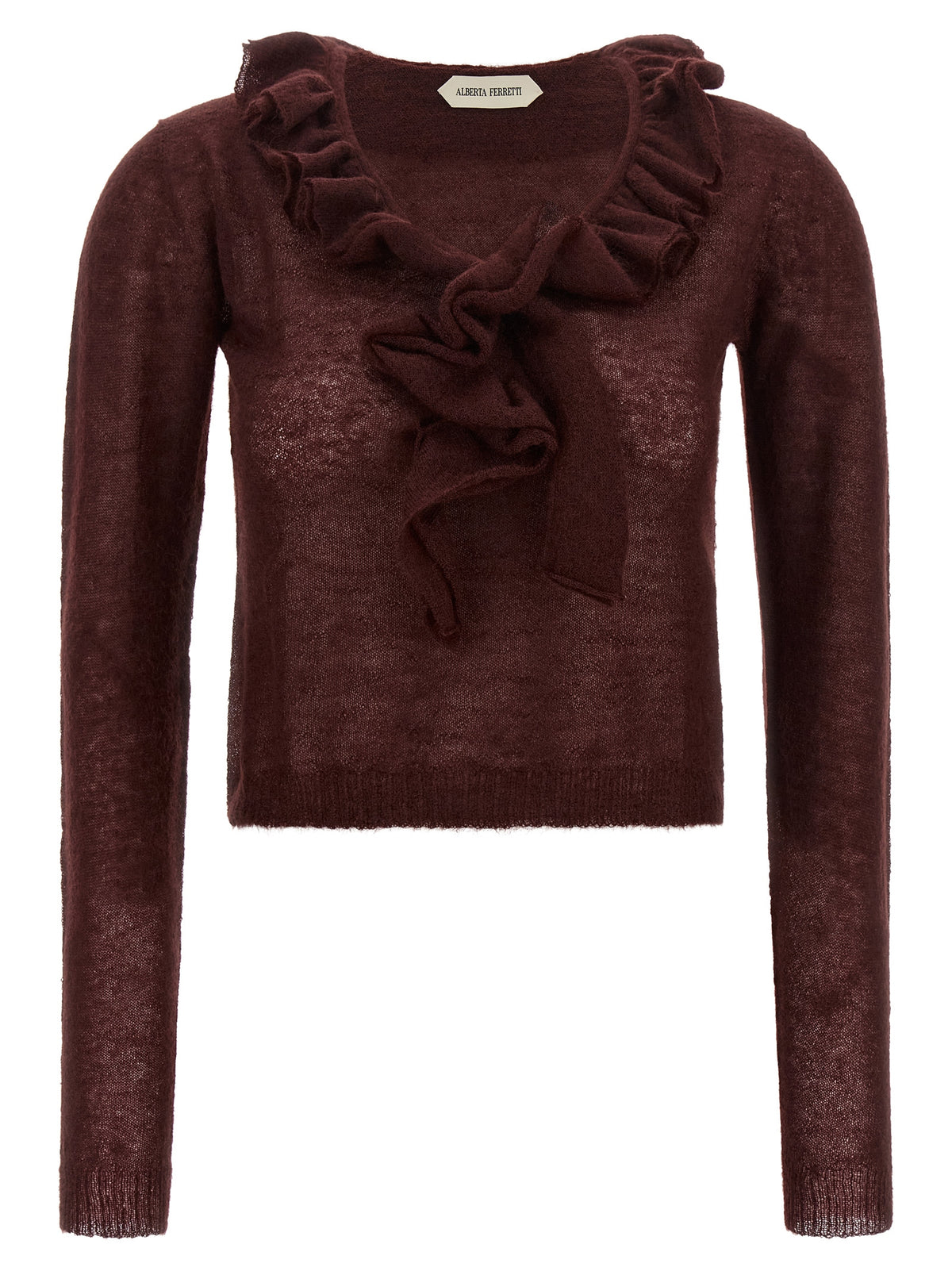 Alberta Ferretti Women Ruffled Sweater ALBERTA FERRETTI