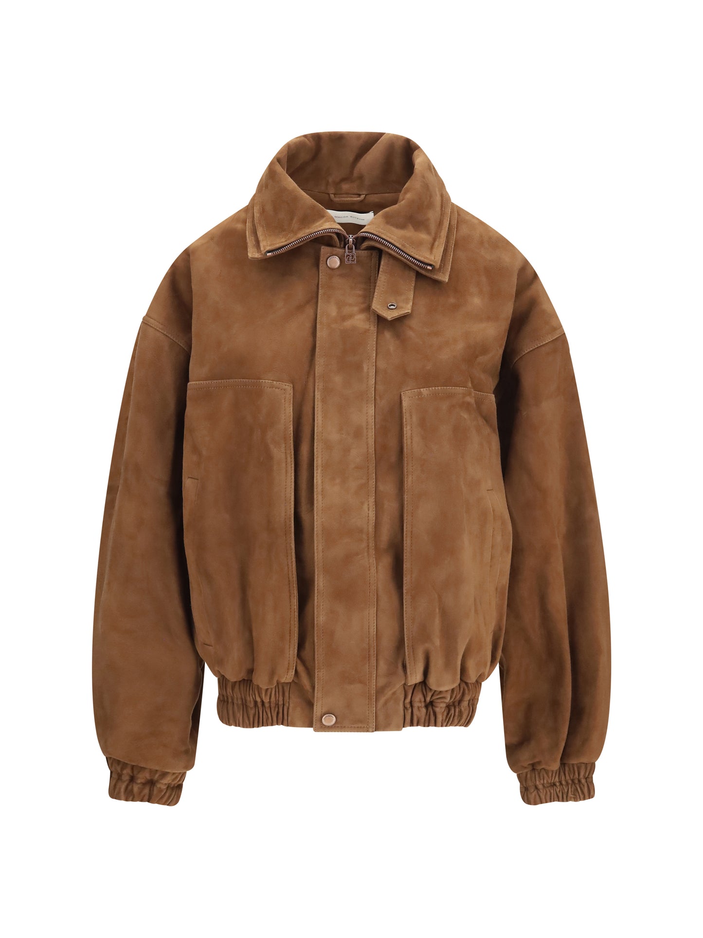 Magda Butrym Women Suede Bomber Jacket MAGDA BUTRYM