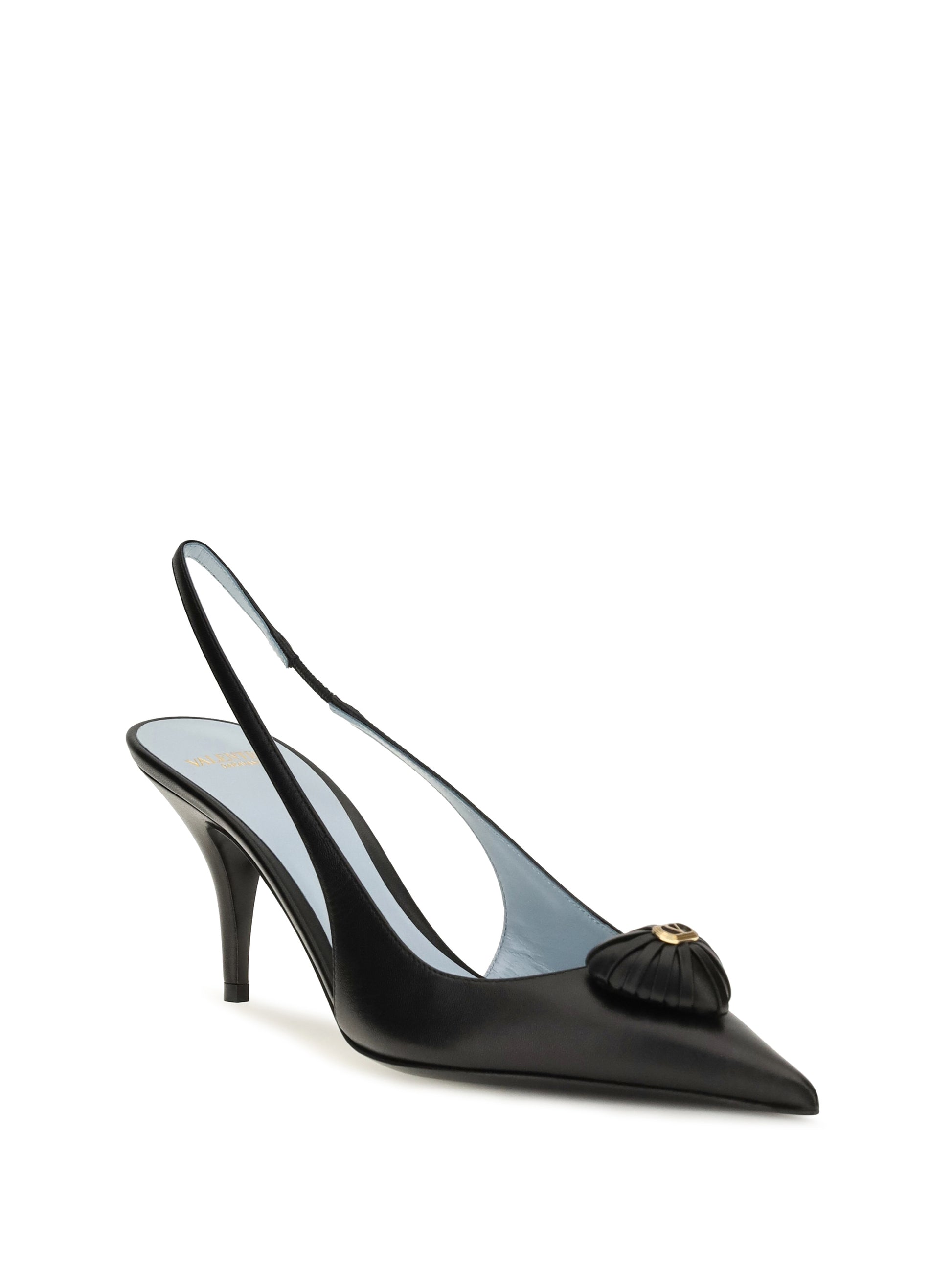 Valentino Garavani Women Coeur Royal Slingback Leather Pumps VALENTINO GARAVANI