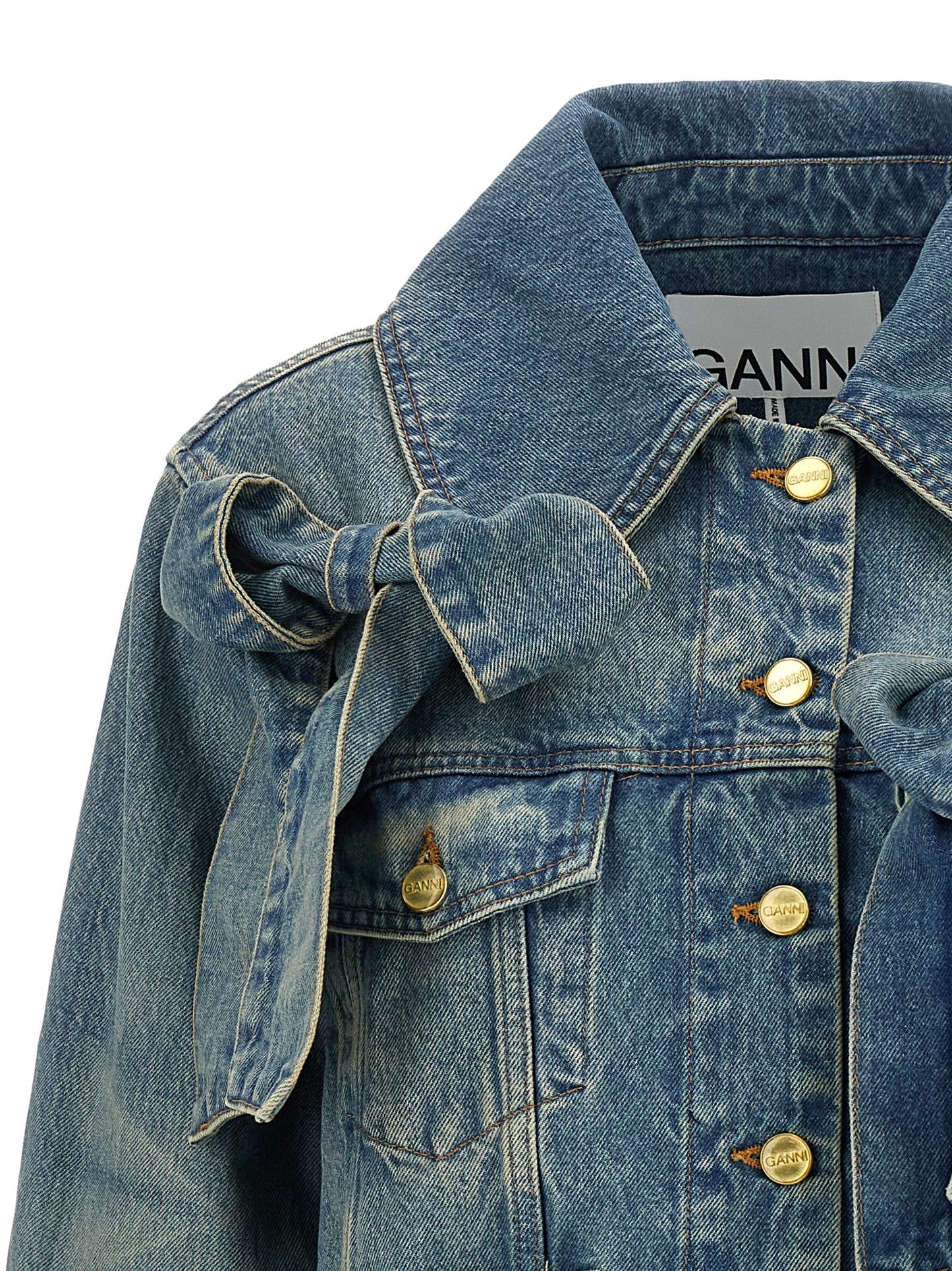 Ganni Women 'Light Rigid Denim' Jacket GANNI