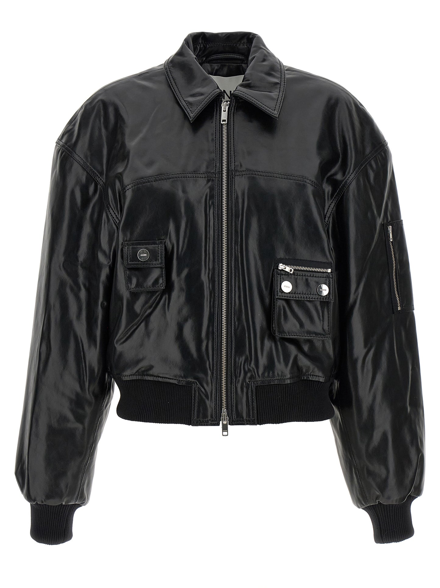 Ganni Women '7093 Future' Bomber Jacket GANNI
