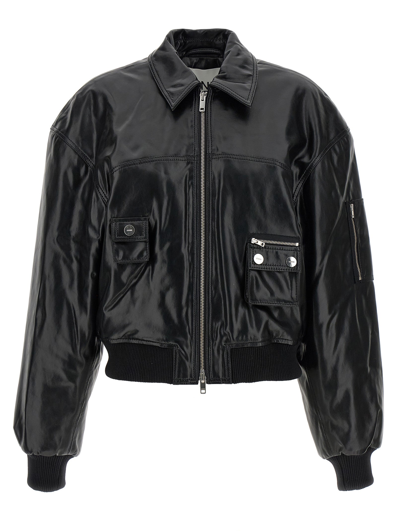Ganni Women '7093 Future' Bomber Jacket GANNI