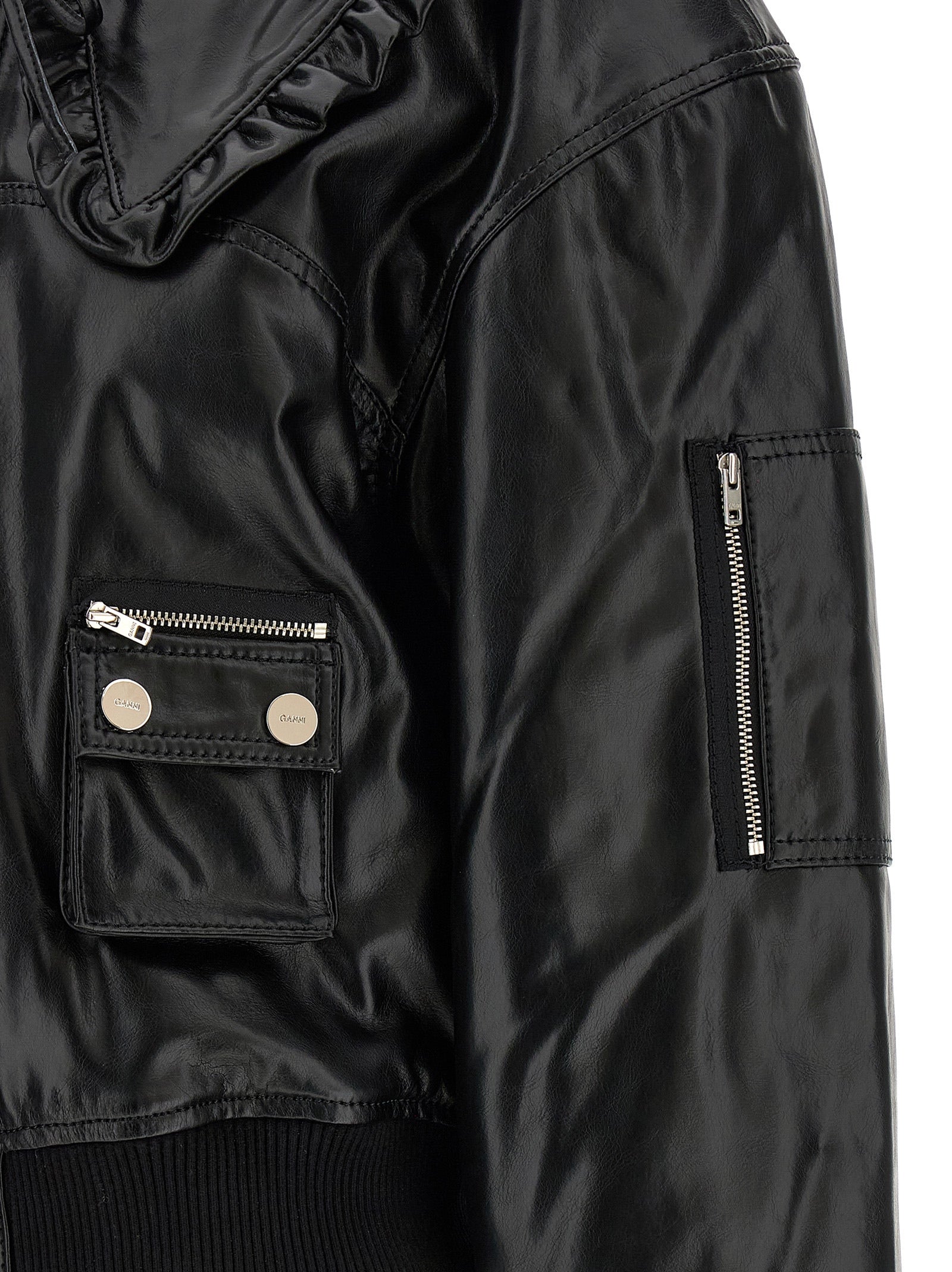 Ganni Women '7093 Future' Bomber Jacket GANNI