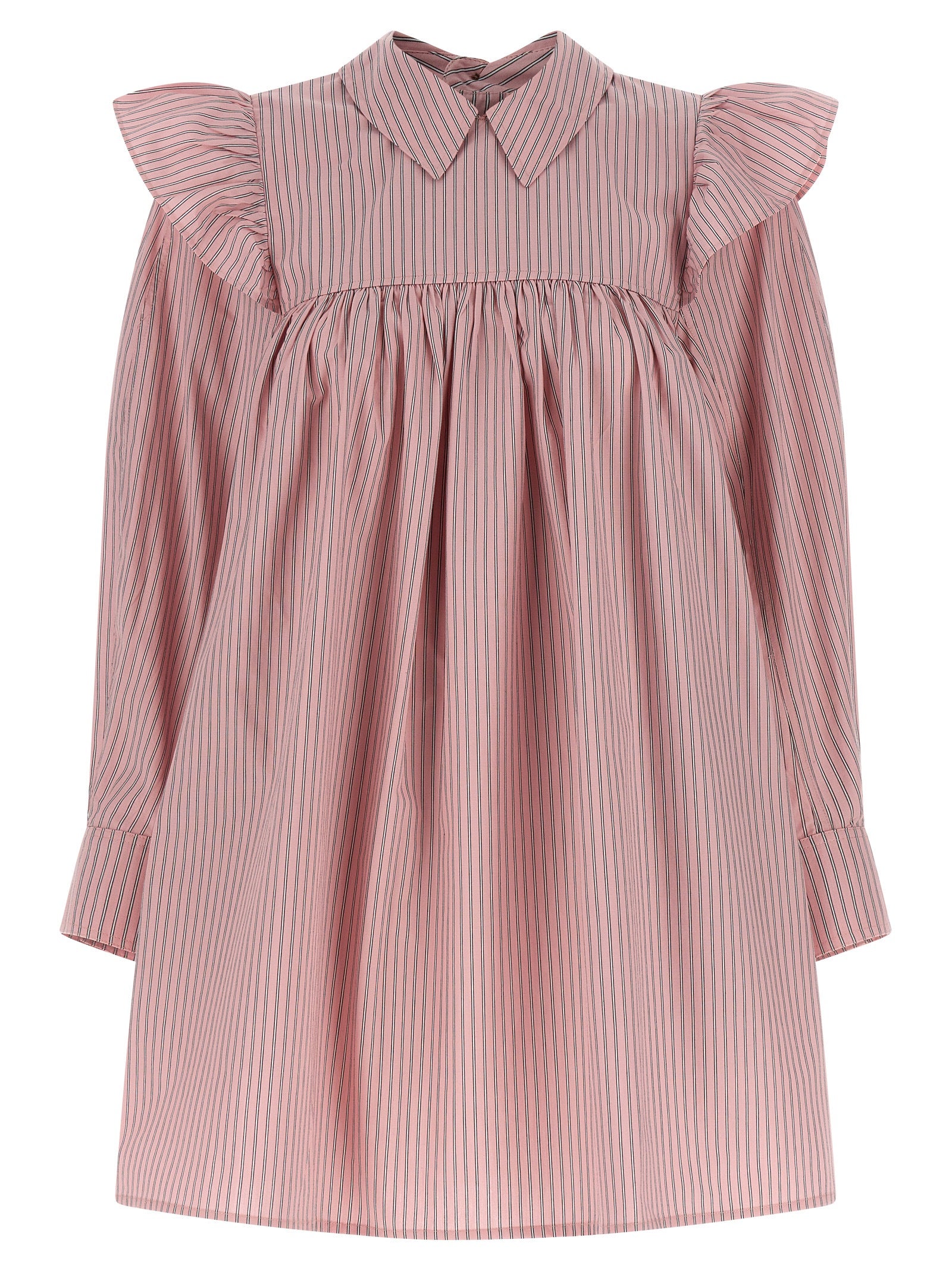 Ganni Women Striped Dress GANNI