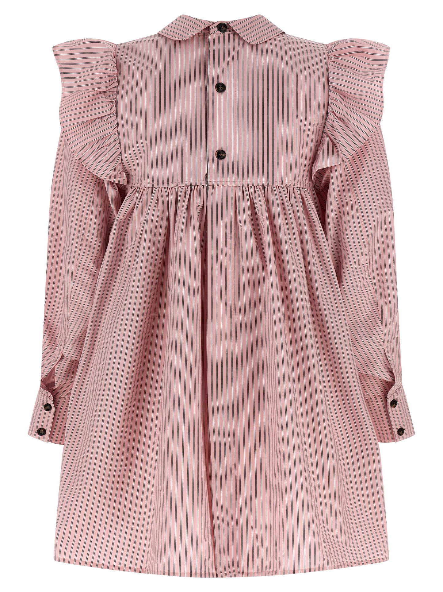 Ganni Women Striped Dress GANNI