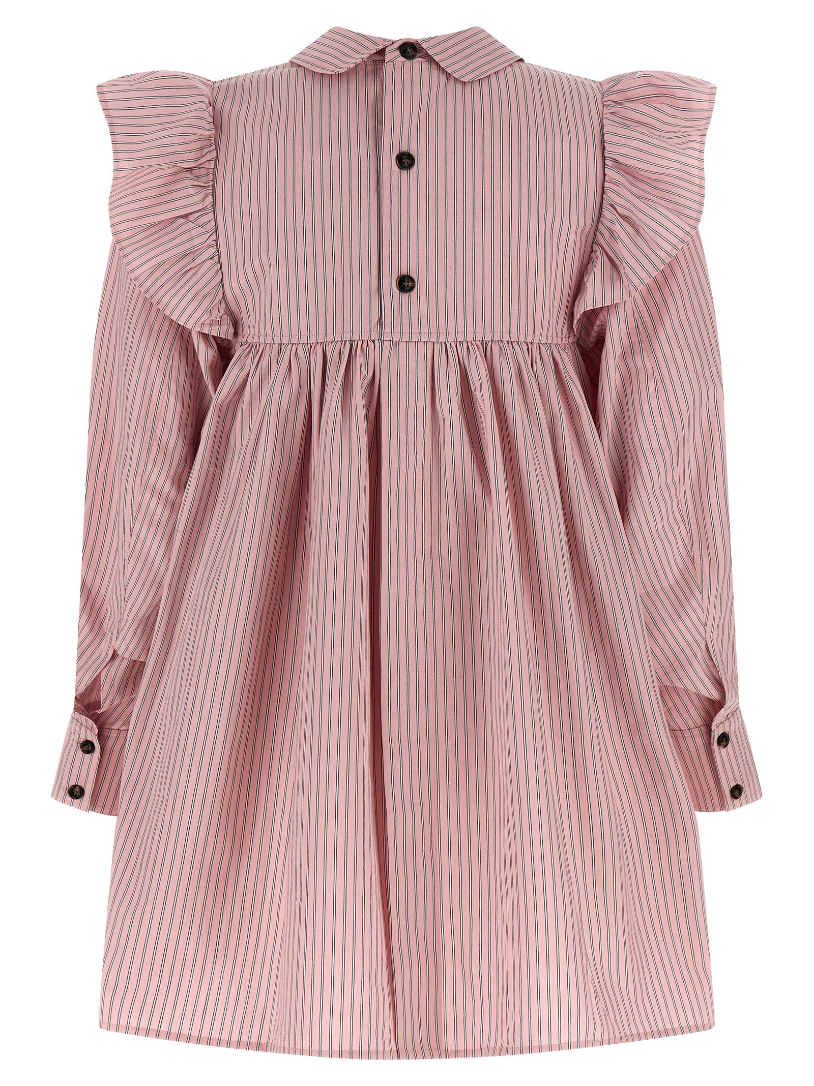 Ganni Women Striped Dress GANNI