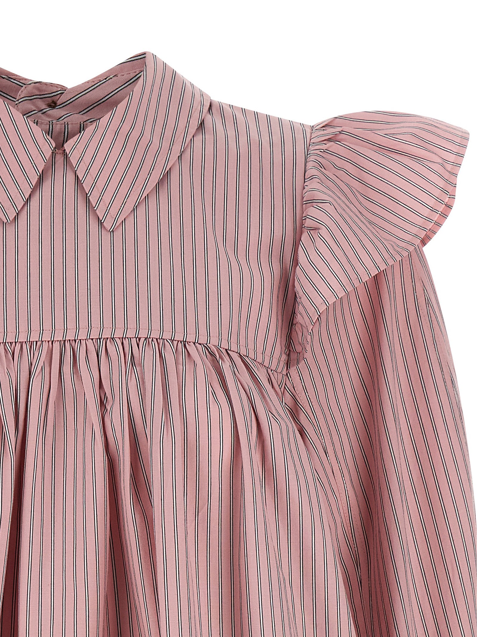 Ganni Women Striped Dress GANNI