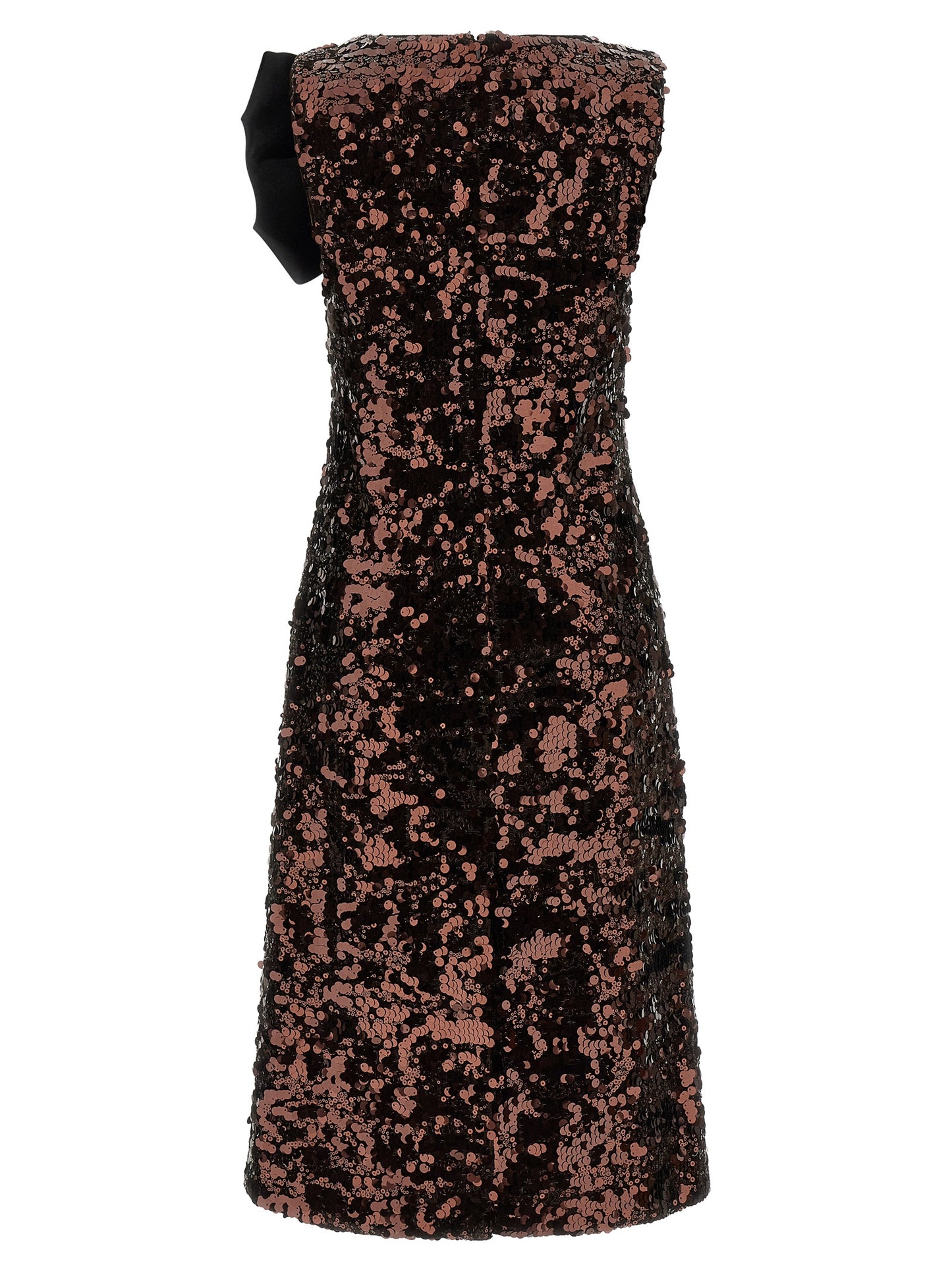 Ganni Women 'Velvet Sequins Straight Midi' Dress GANNI