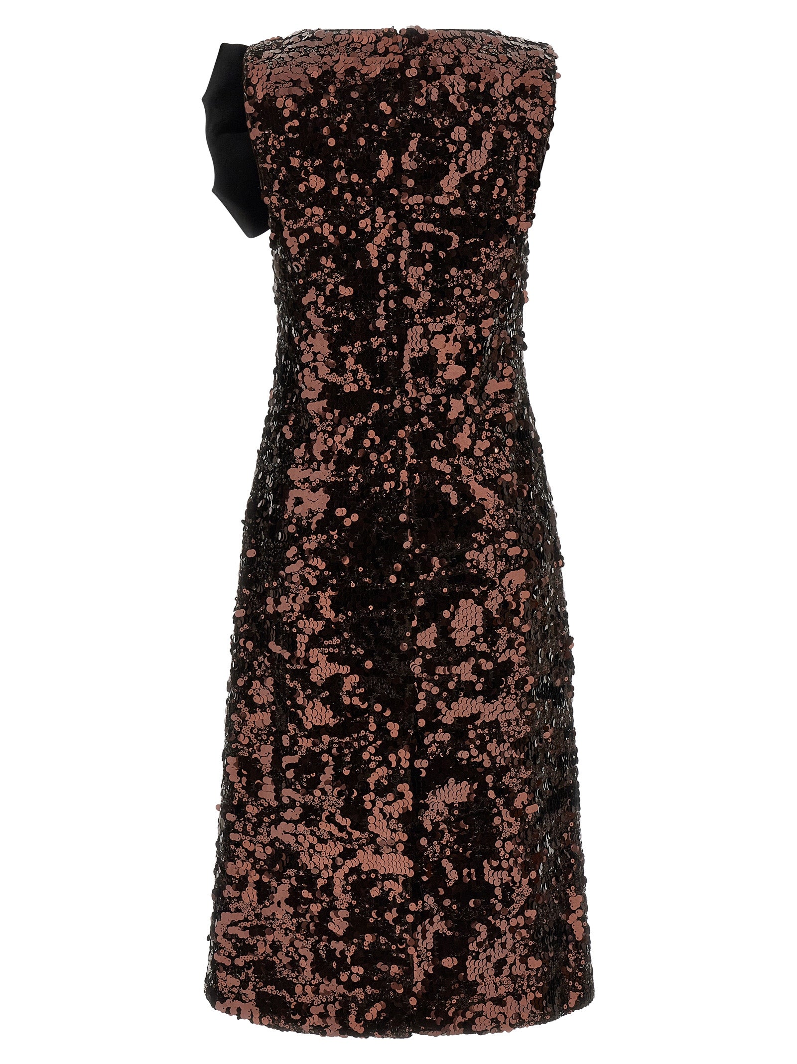 Ganni Women 'Velvet Sequins Straight Midi' Dress GANNI