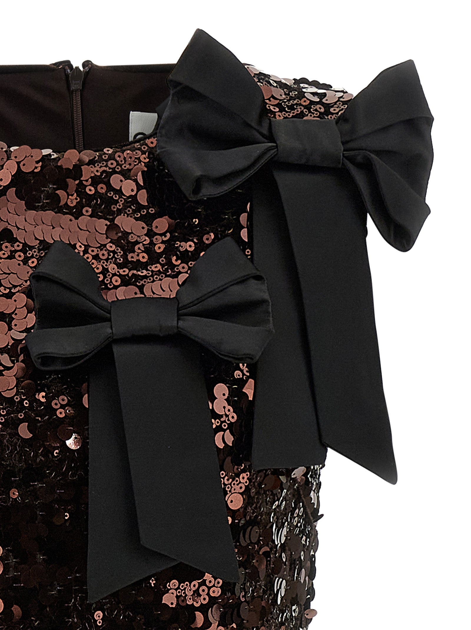 Ganni Women 'Velvet Sequins Straight Midi' Dress GANNI