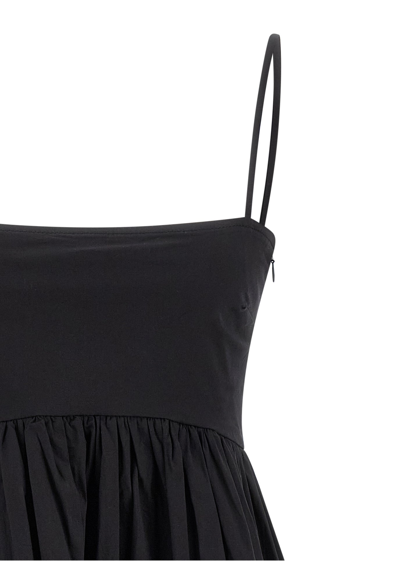 Ganni Women 'Black Mini Frill' Dress GANNI