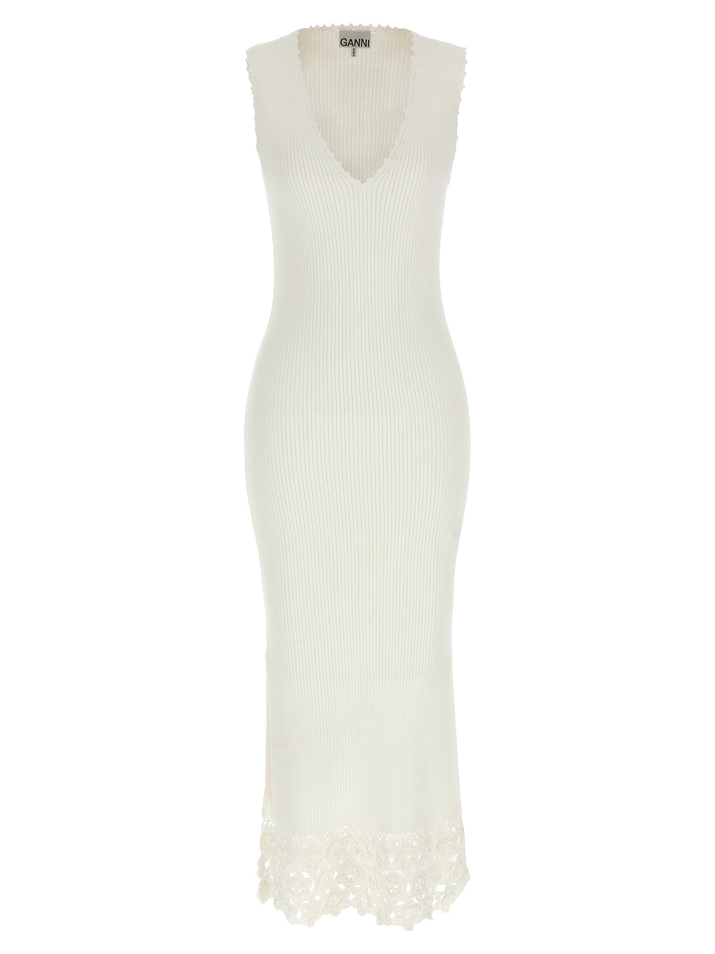 Ganni Women 'Cotton Crochet' Dress GANNI