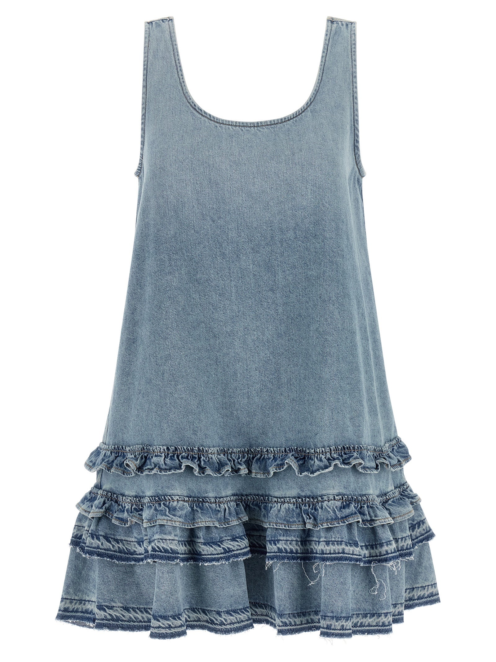 Ganni Women Denim Dress GANNI