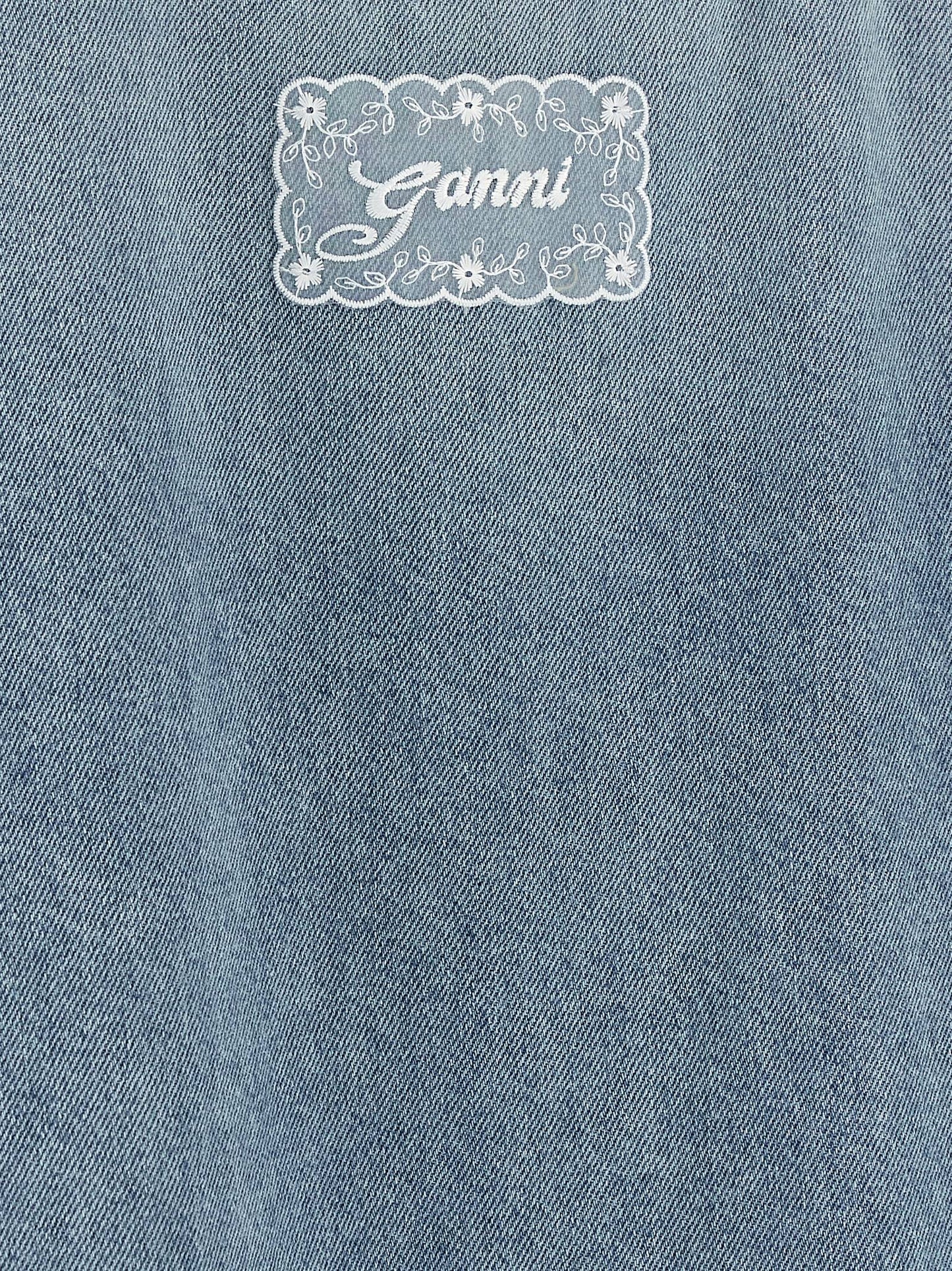 Ganni Women Denim Dress GANNI