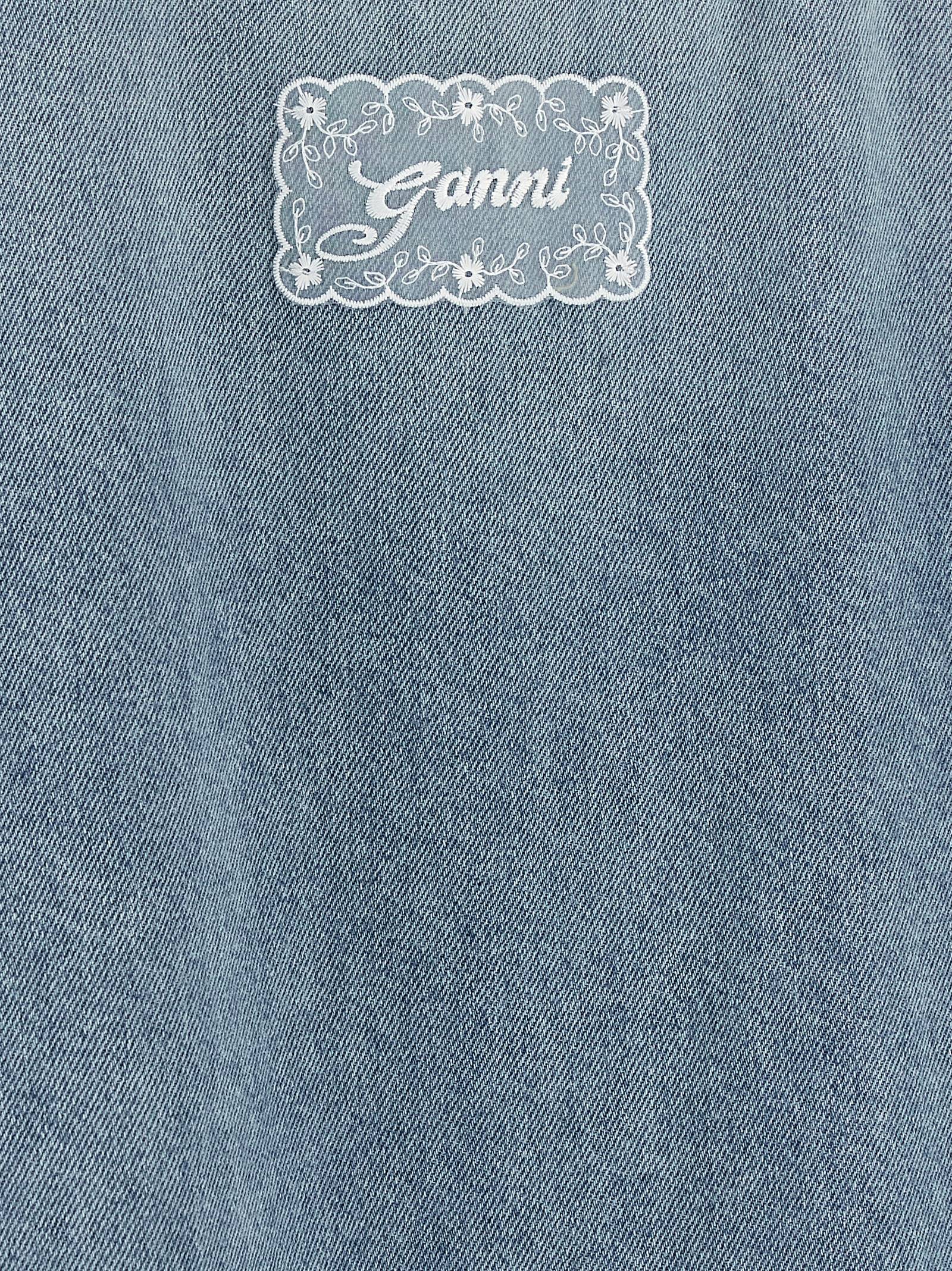 Ganni Women Denim Dress GANNI
