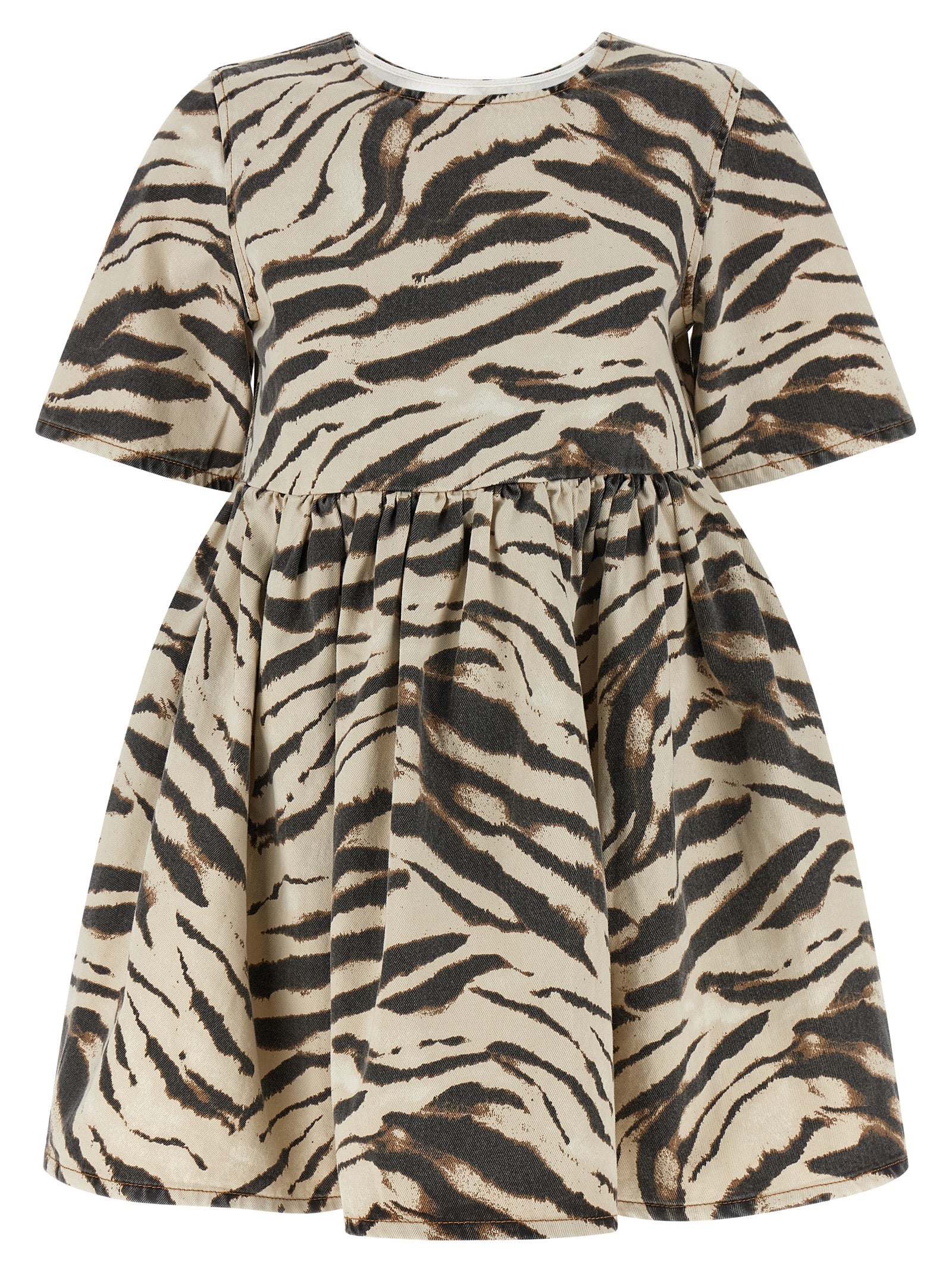Ganni Women 'Zebra Denim' Dress GANNI