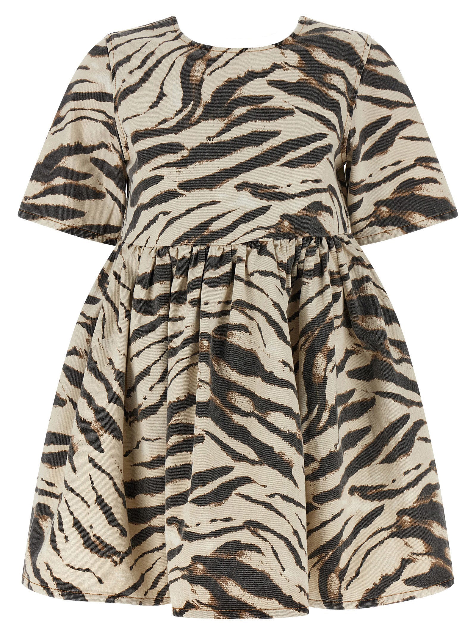 Ganni Women 'Zebra Denim' Dress GANNI