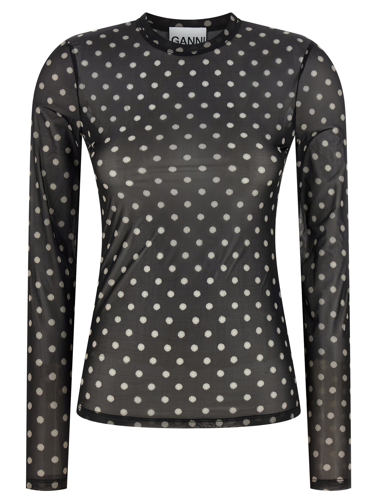 Ganni Women 'Printed Sheer' Sweater GANNI