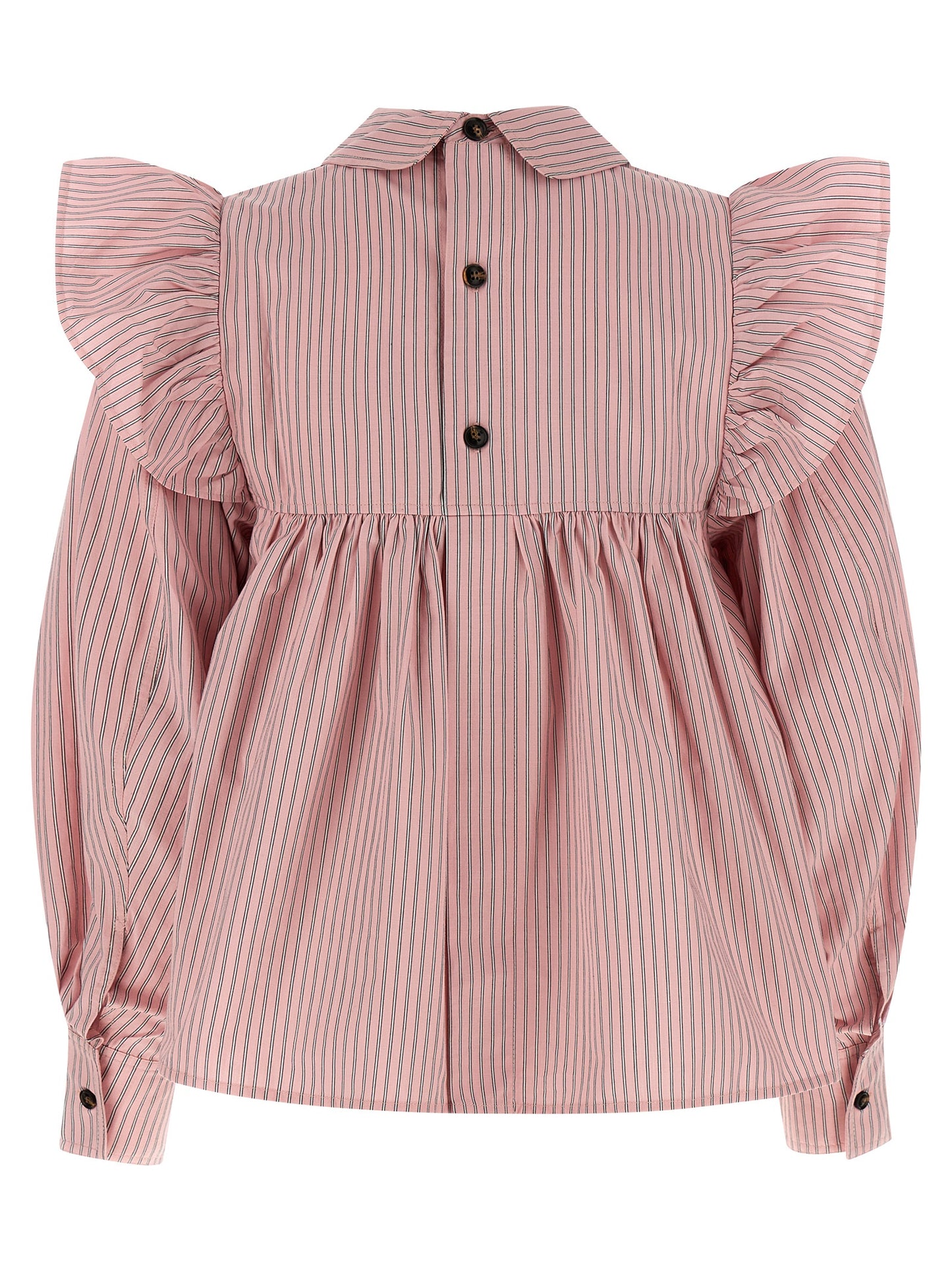 Ganni Women Striped Blouse GANNI