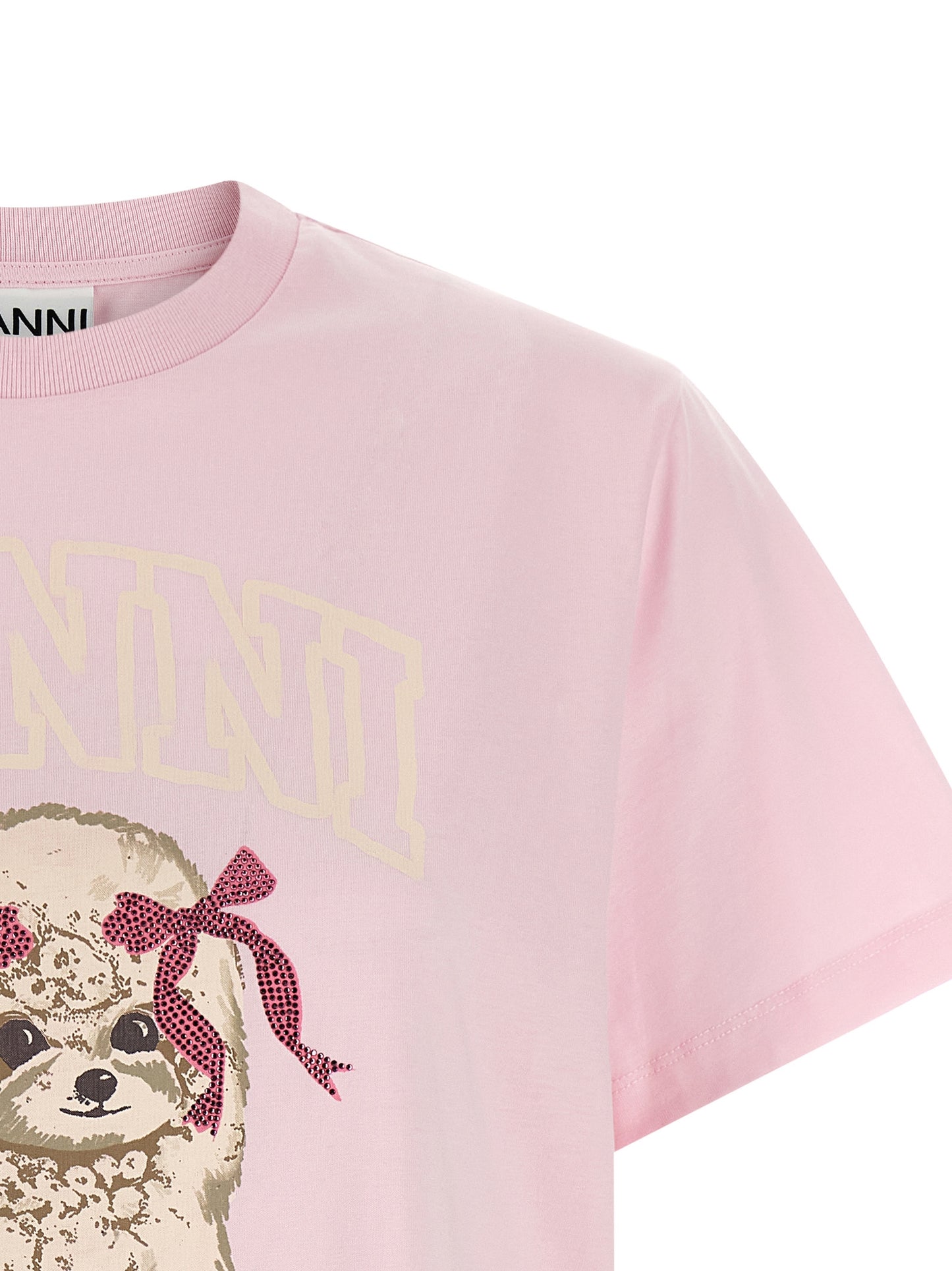 Ganni Women Printed T-Shirt GANNI